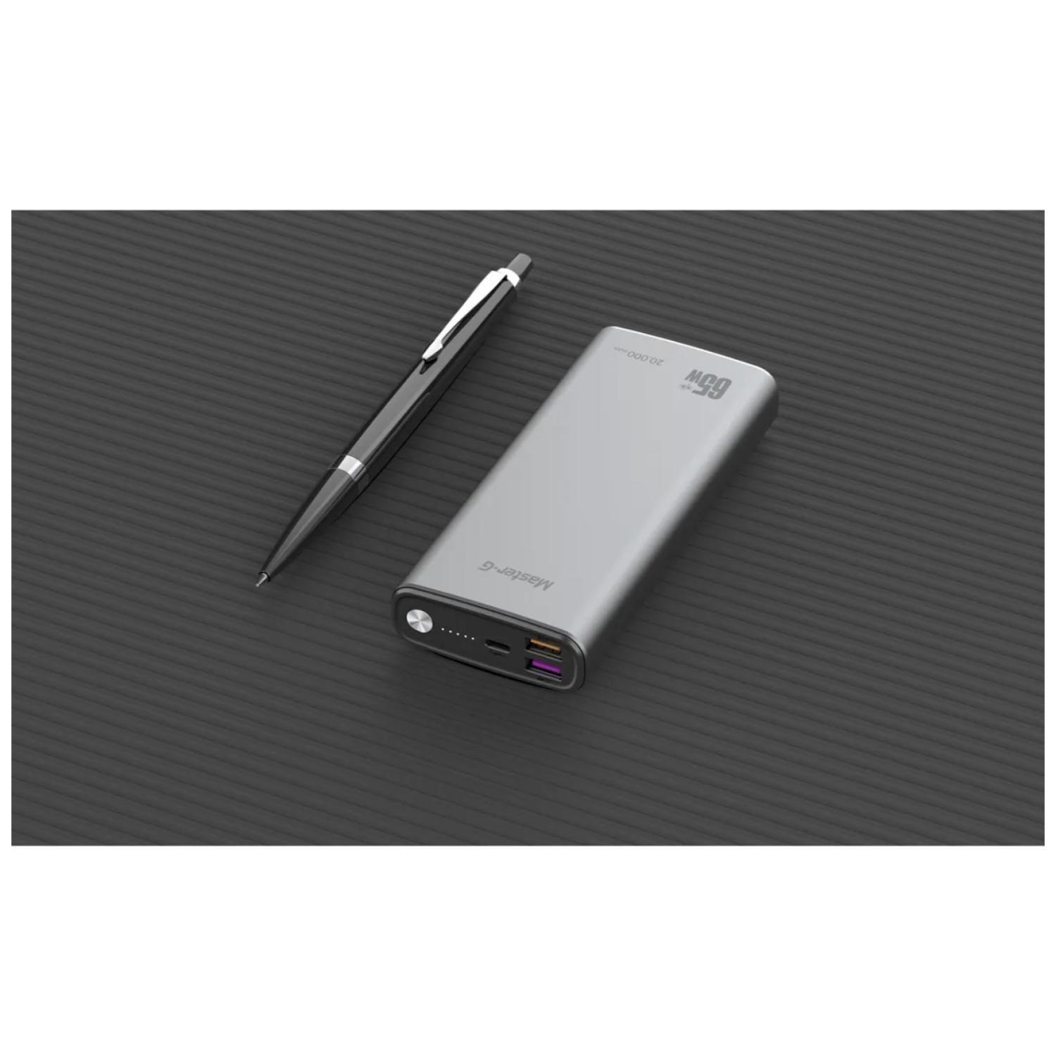 PowerBank Cargador Portatil 20000mAh 65W UCP20PD65 Master-G-2