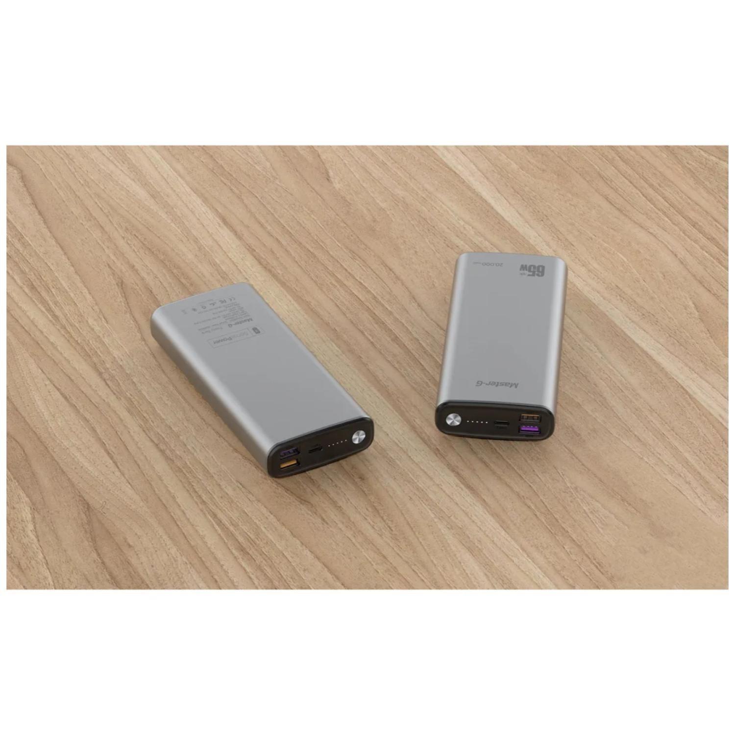 PowerBank Cargador Portatil 20000mAh 65W UCP20PD65 Master-G-3