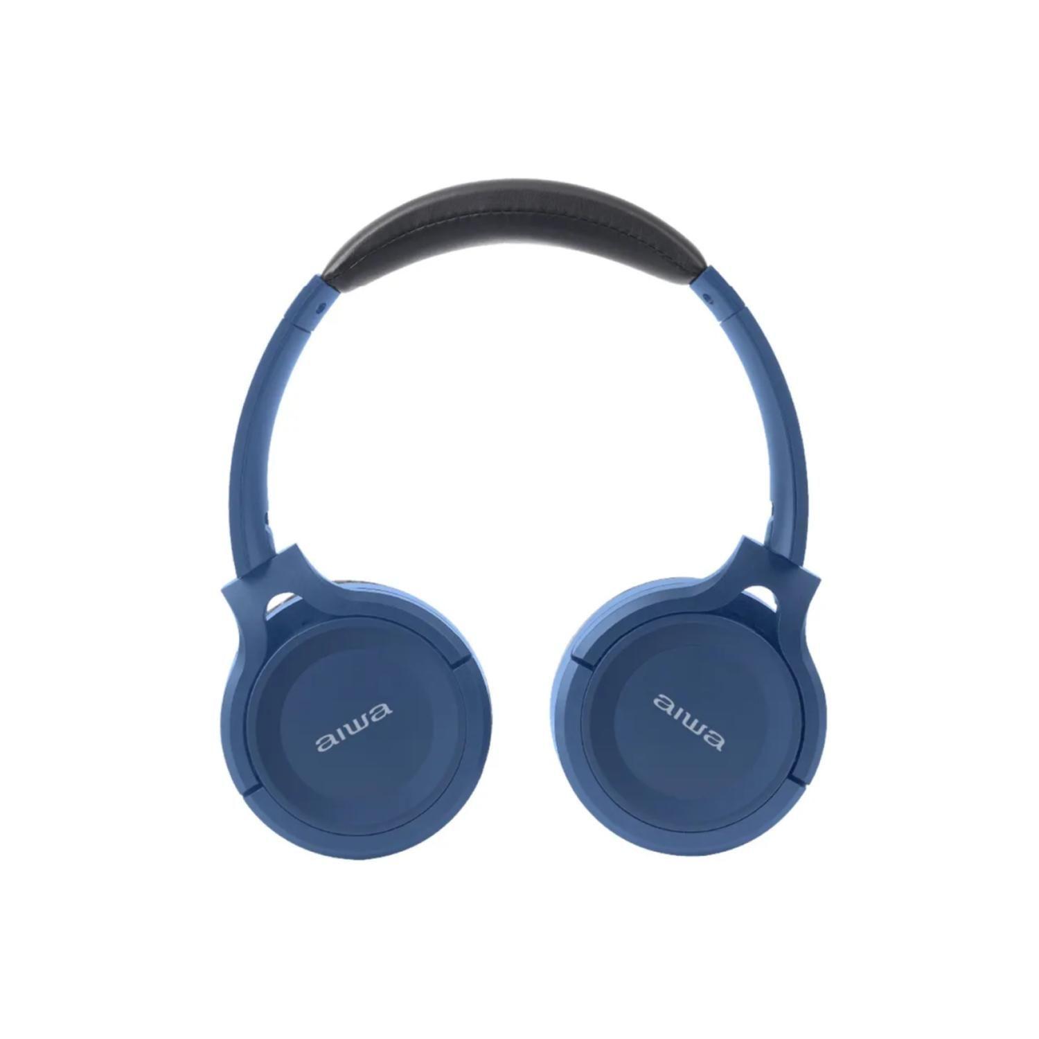 Audifonos Bluetooth OnEar Plegables Blanco AWK17 Aiwa-2