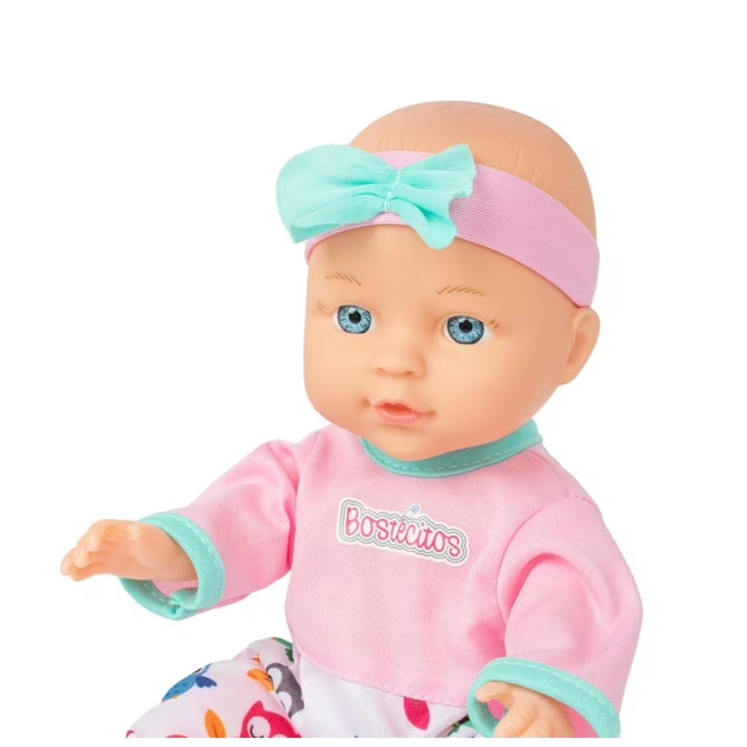 Juguete Muñeca Bostecitos 30cm Balancin De Unicornio-2