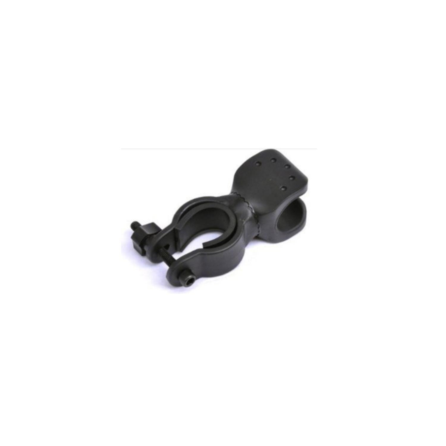 Linterna Tactica 1W Con Zoom Soporte Recargable Negro -2
