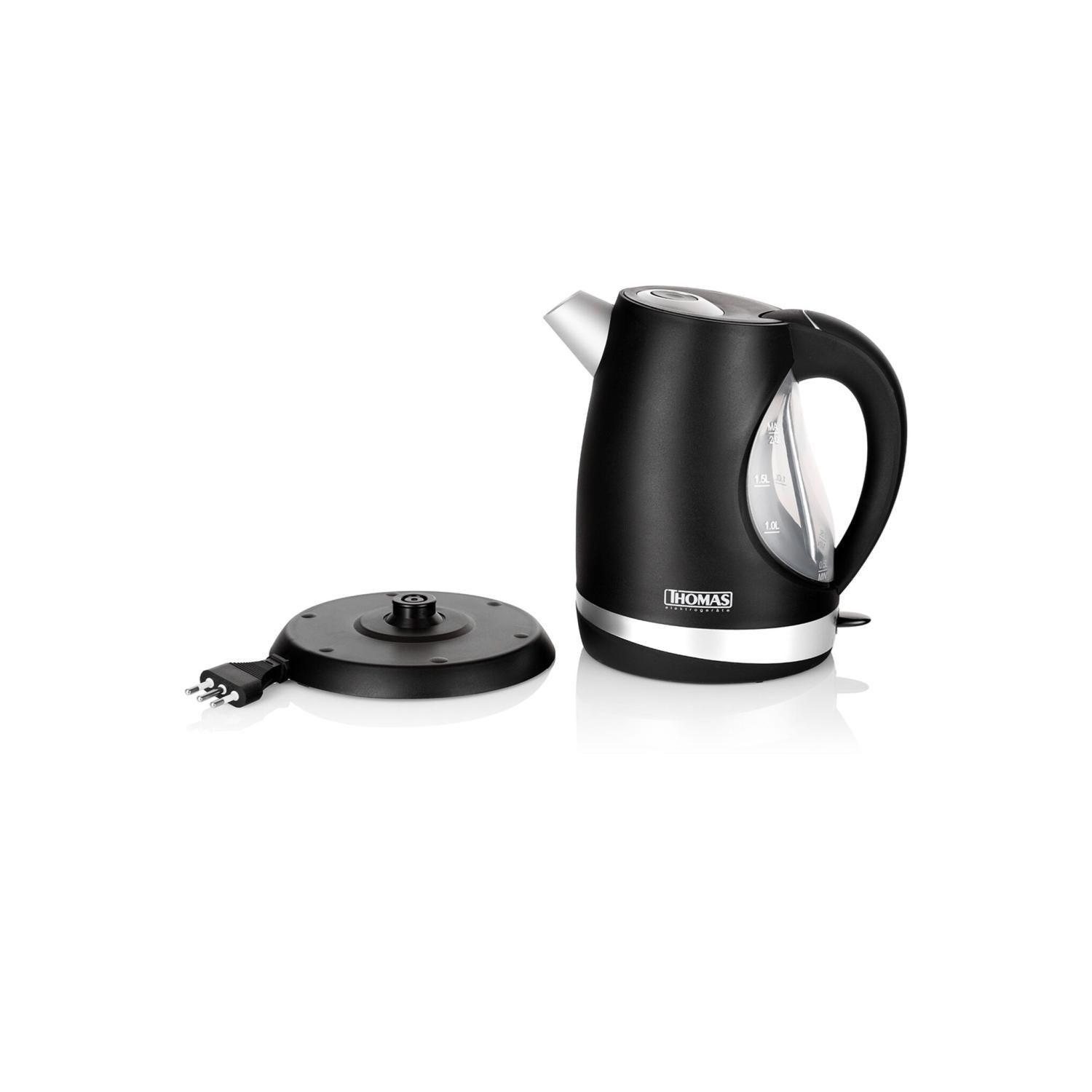 Hervidor Electrico 2L 2200W Negro TH-4515N-5