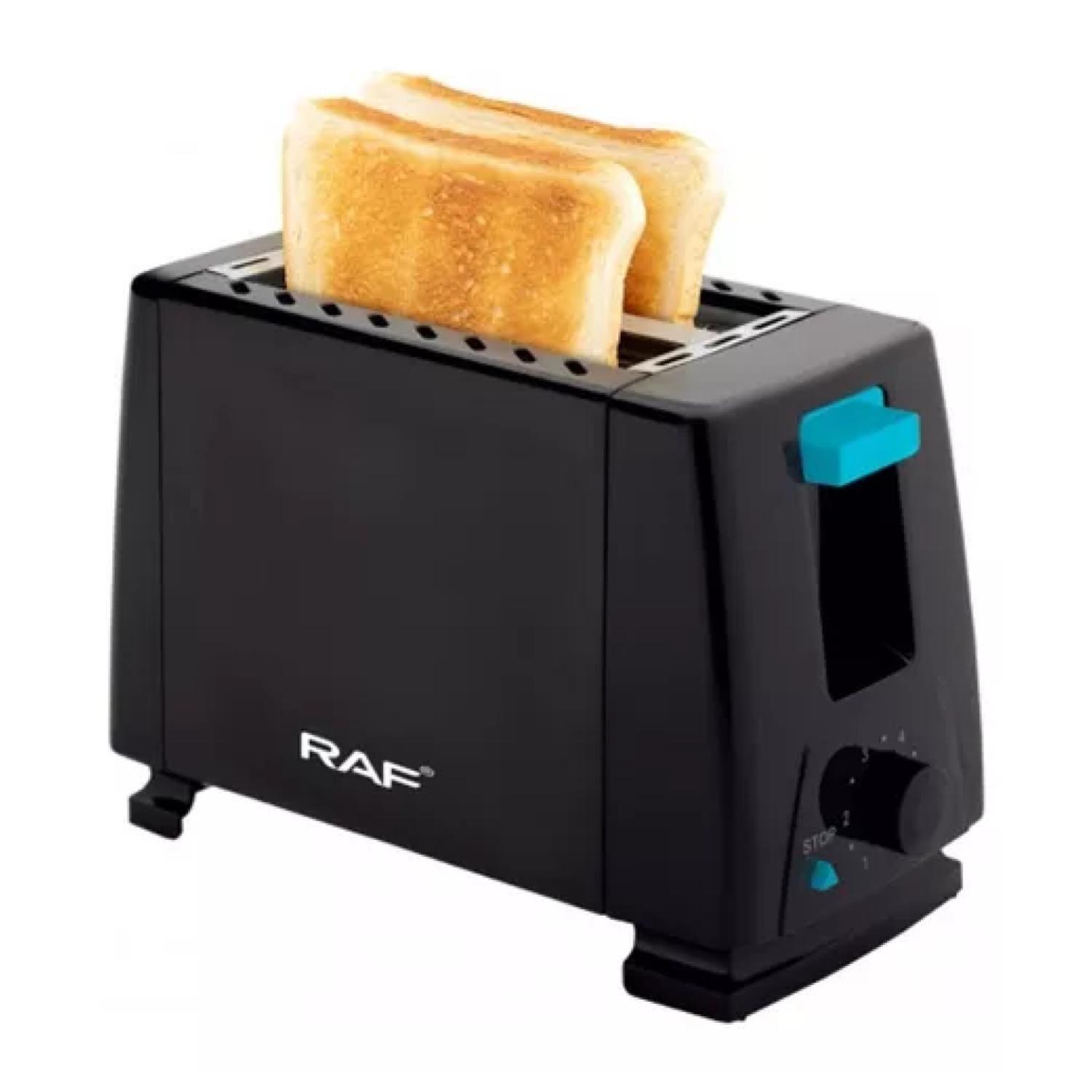 Tostadora Electrica De Pan 2 Rebanadas 650W Negro R263-0
