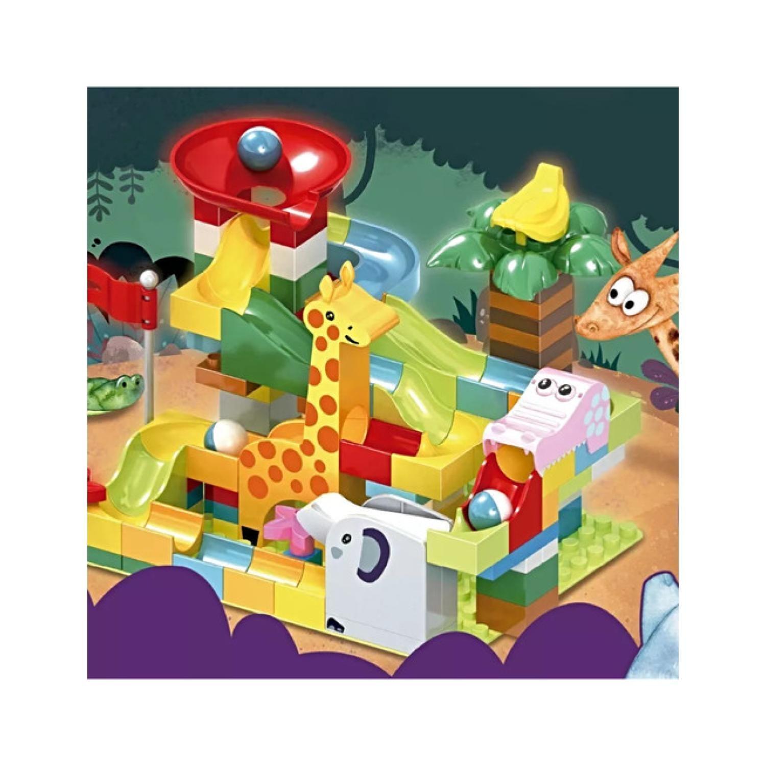 Juguete Bloques De Construccion 3D 120pz Laberinto Educativo-2