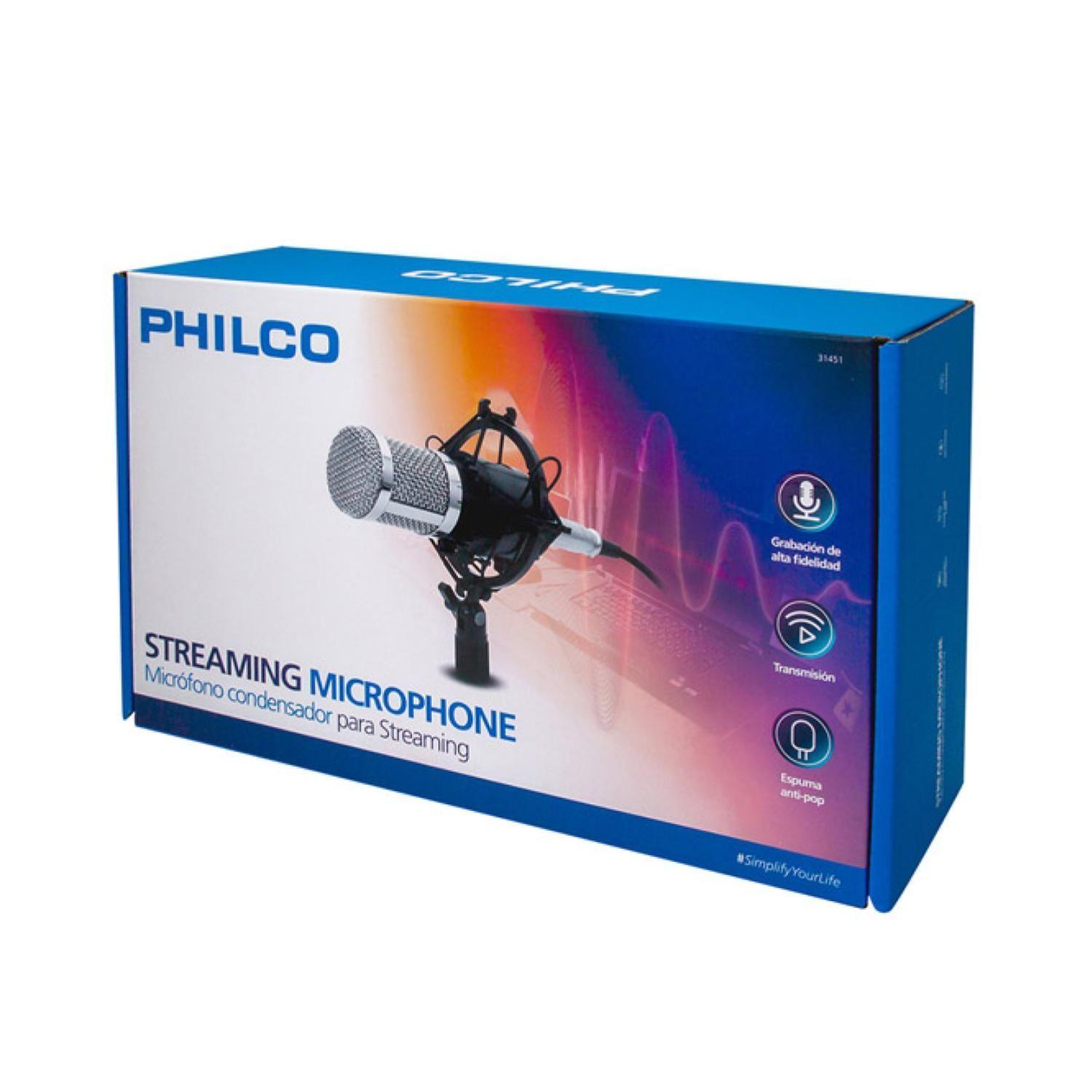 Microfono Condensador Jakc 3.5 Con Soporte Negro -2