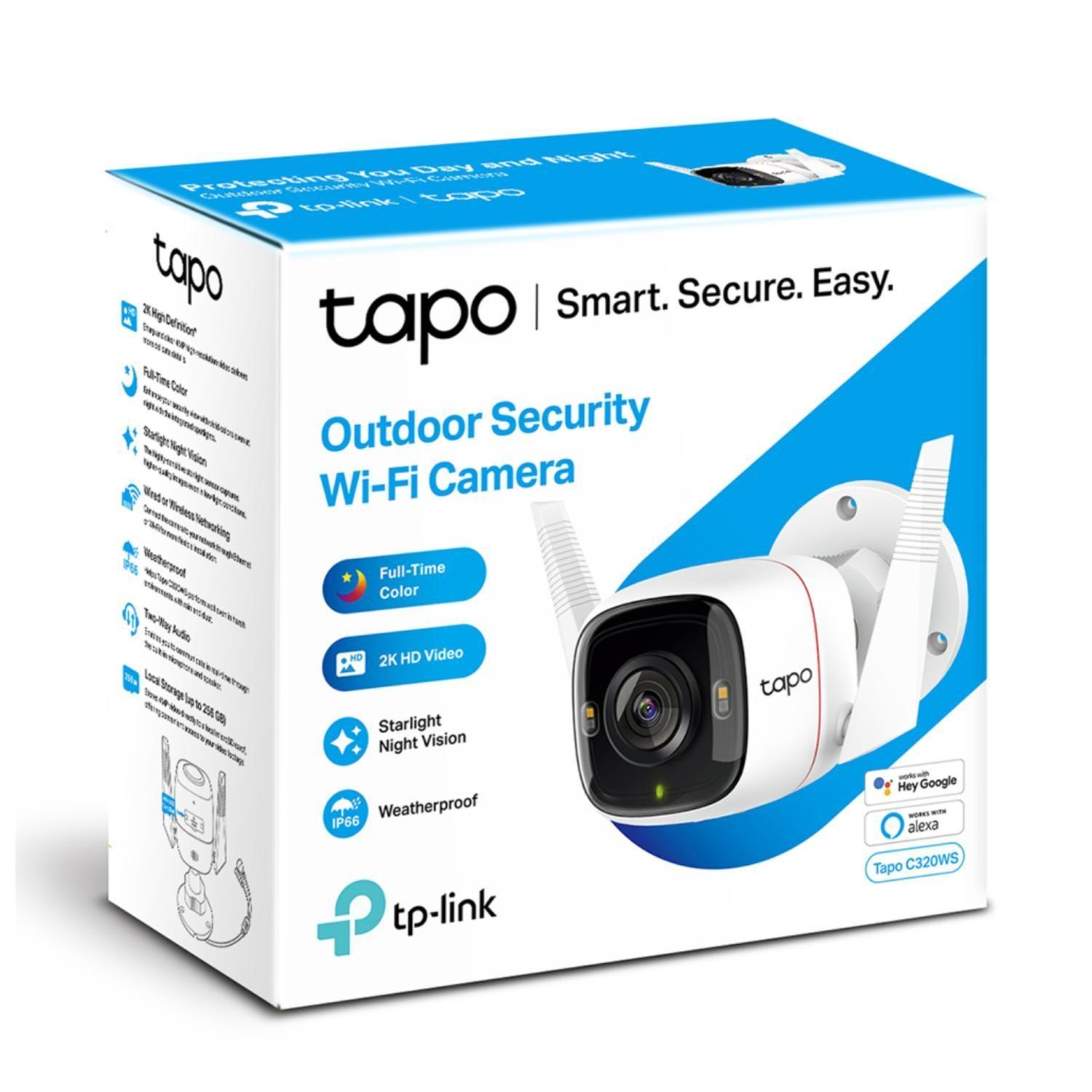 Camara De Seguridad WiFi VN QHD Exterior C320WS-3