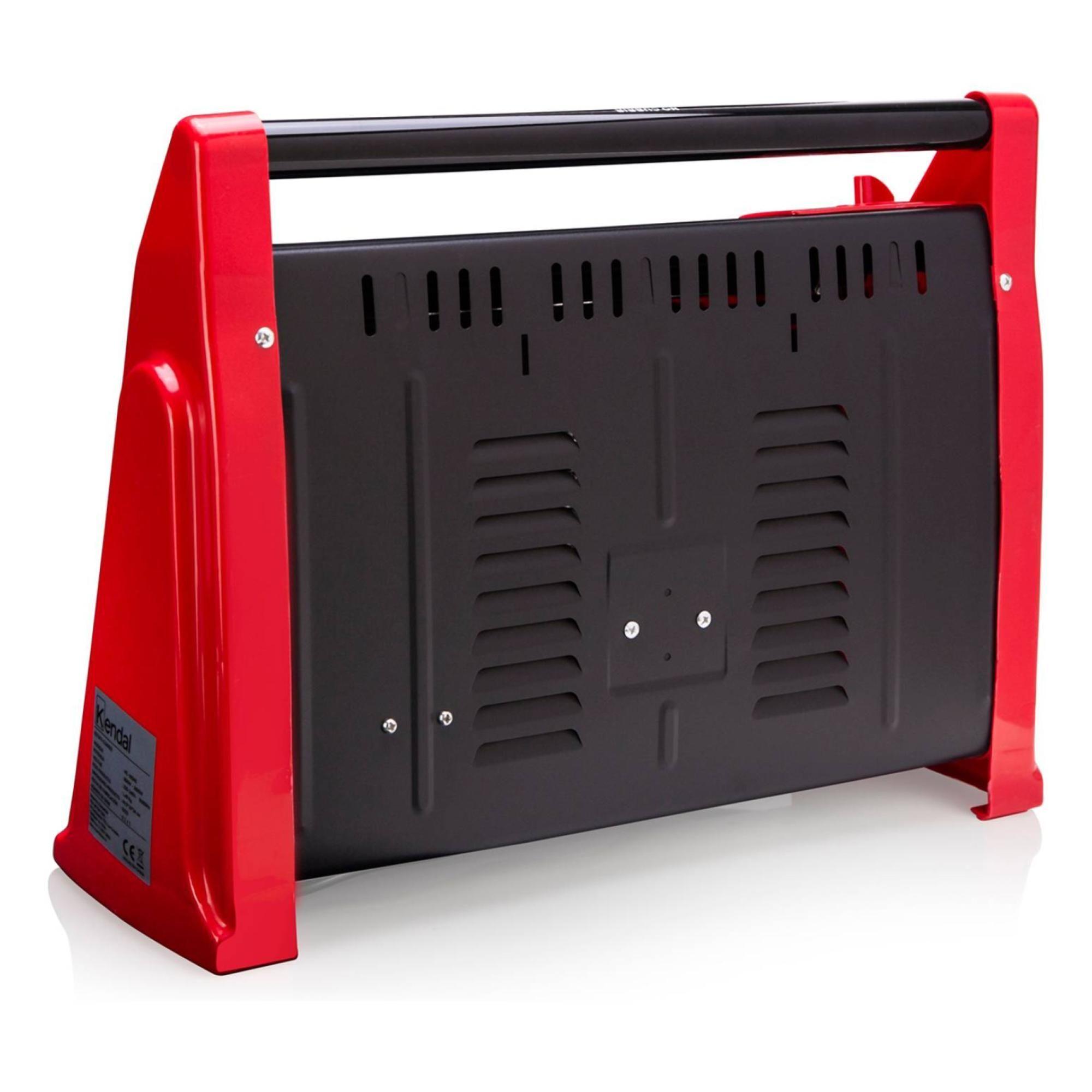Estufa Calefactor Electrico De Cuarzo 1600W 2N Rojo KC-160AS-4