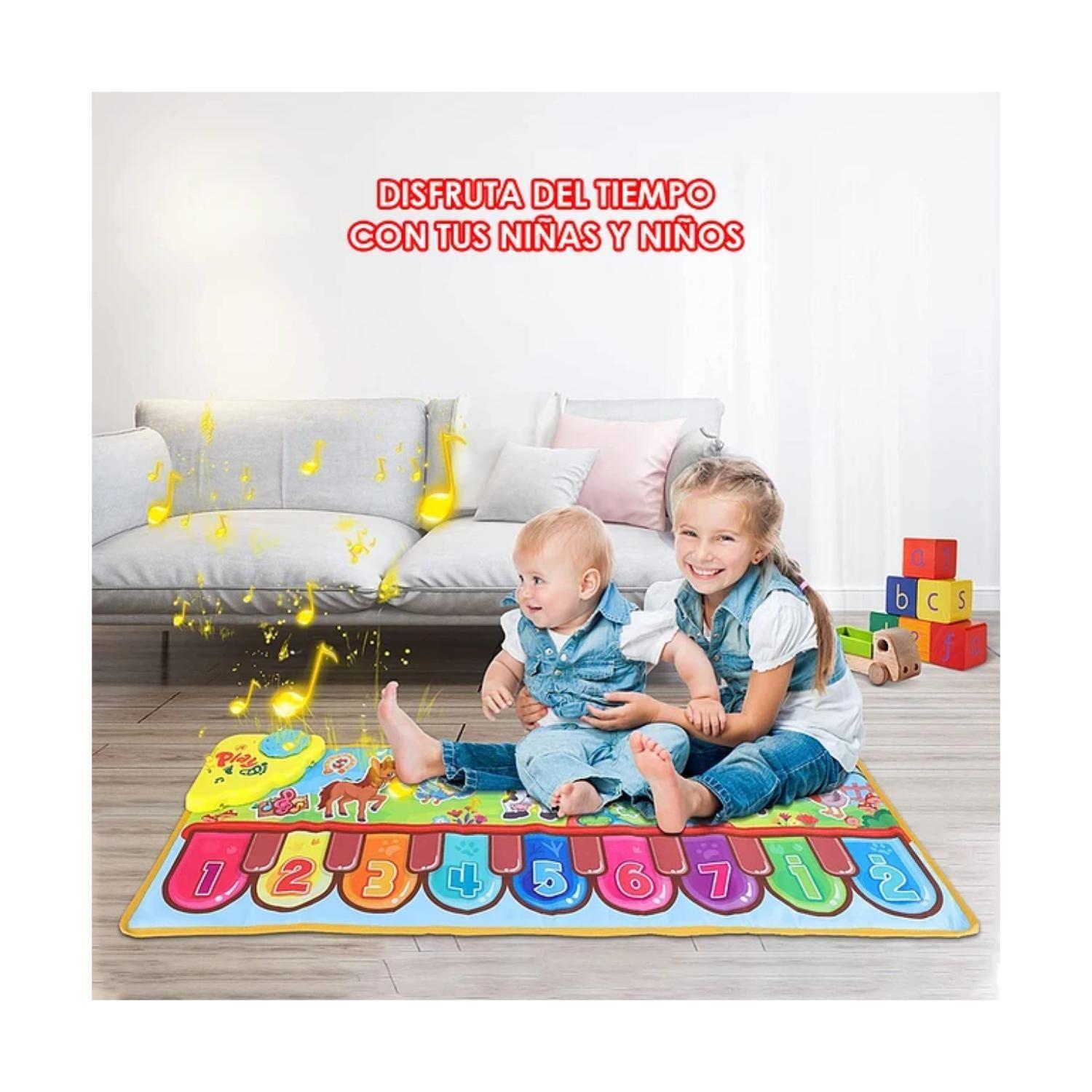 Juguete Alfombra Musical Piano 85x30cm Divertido Infantil-2