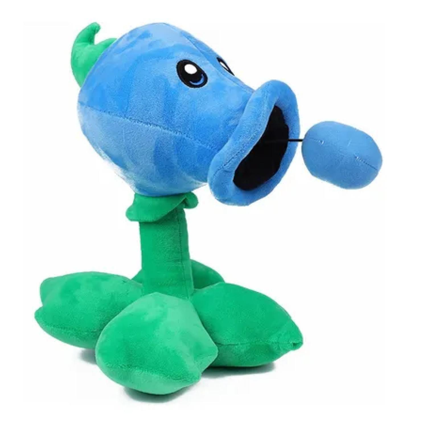 Juguete Peluche Planta Azul 25cm Plantas Vs Zombies Infantil-2