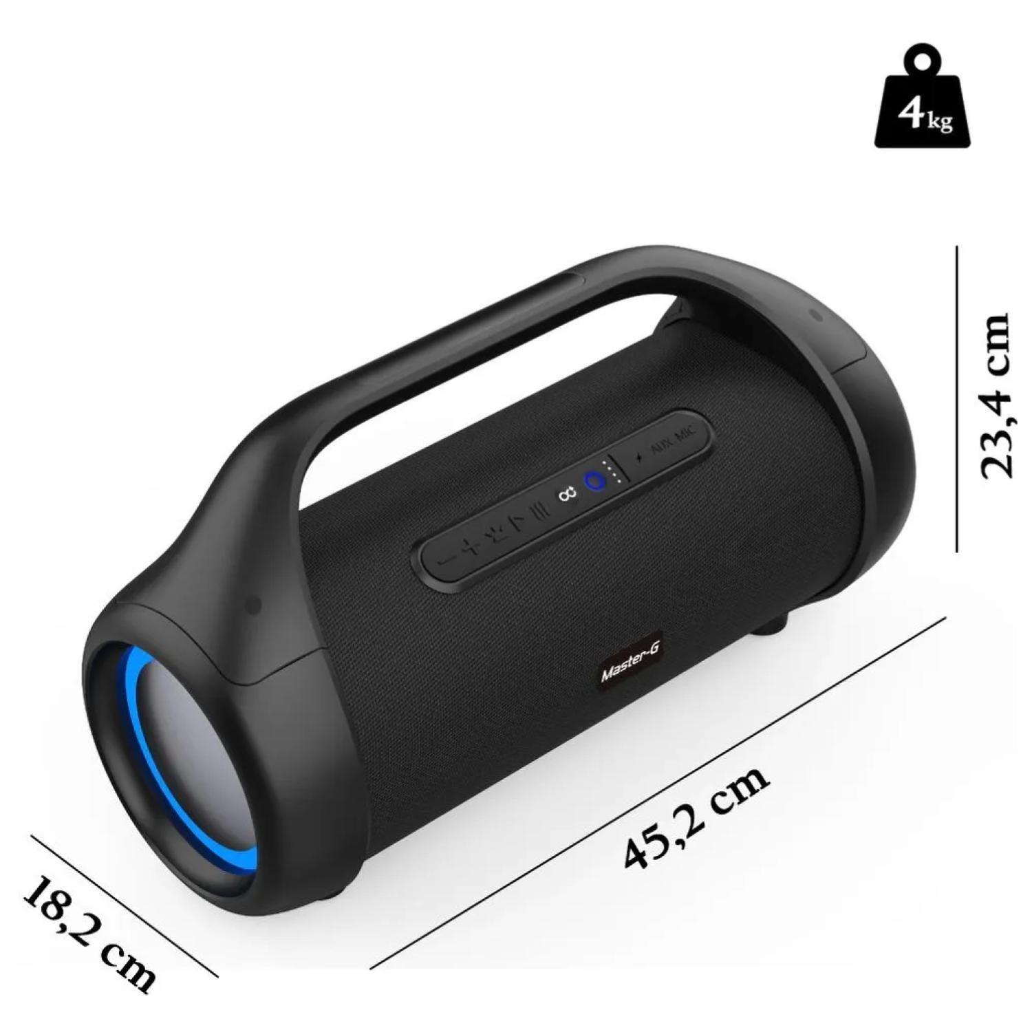 Parlante Bluetooth Portatil 5" Centauro Waterproof Master-G-2