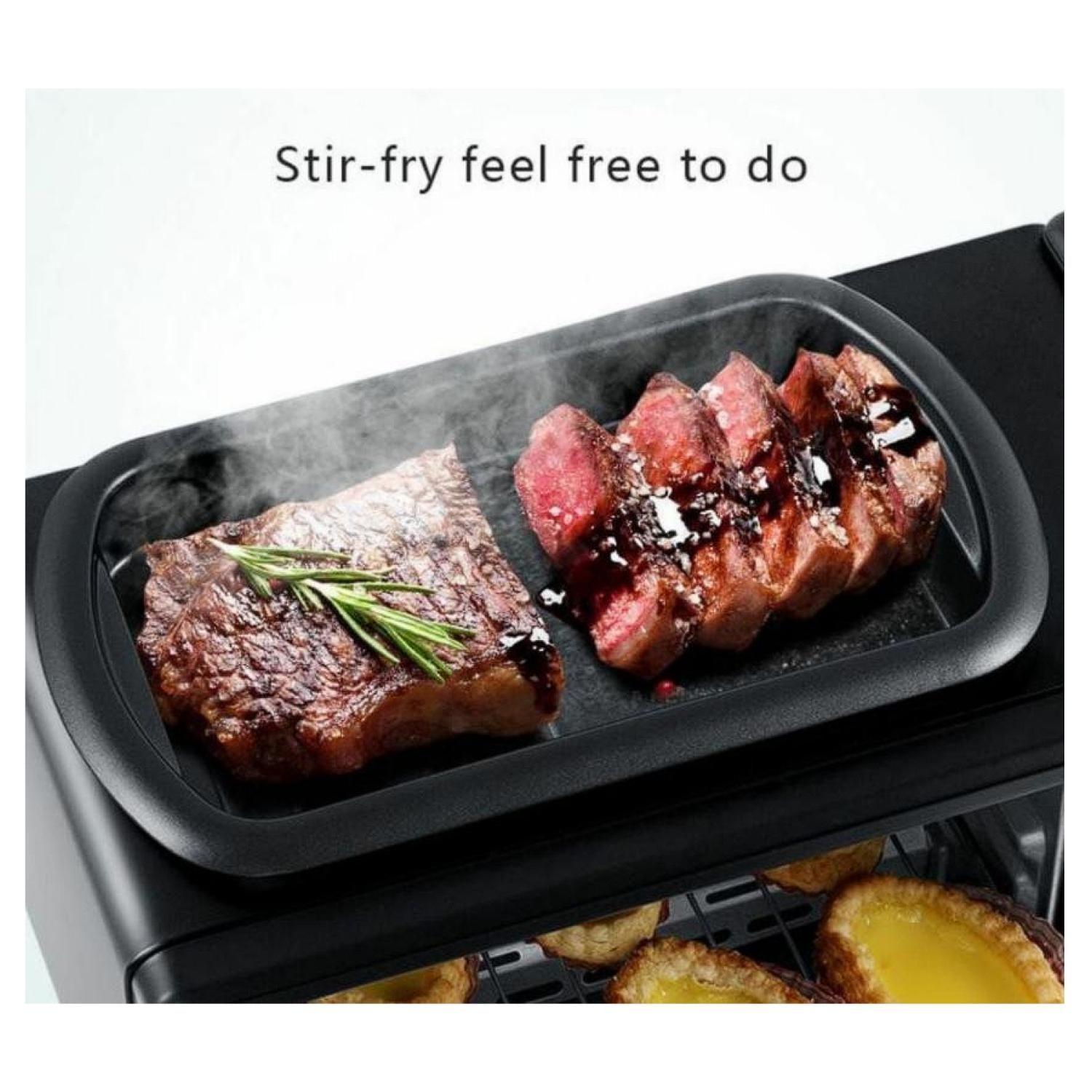 Horno Electrico 3 En 1 Sarten Grill Cafetera 1050W R5308-5