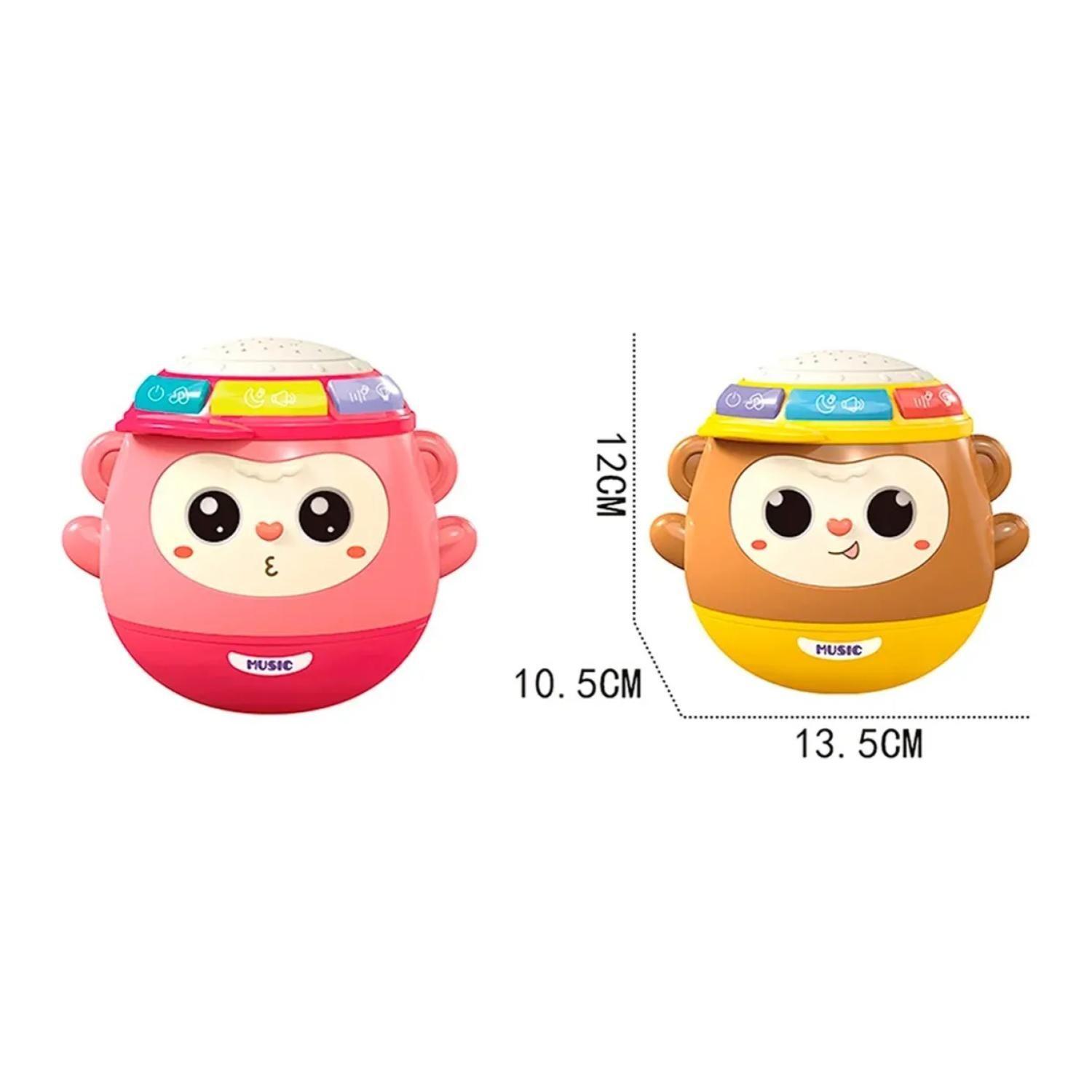 Juguete Tambor Musical Didactico Para Bebes Cafe Infantil-3