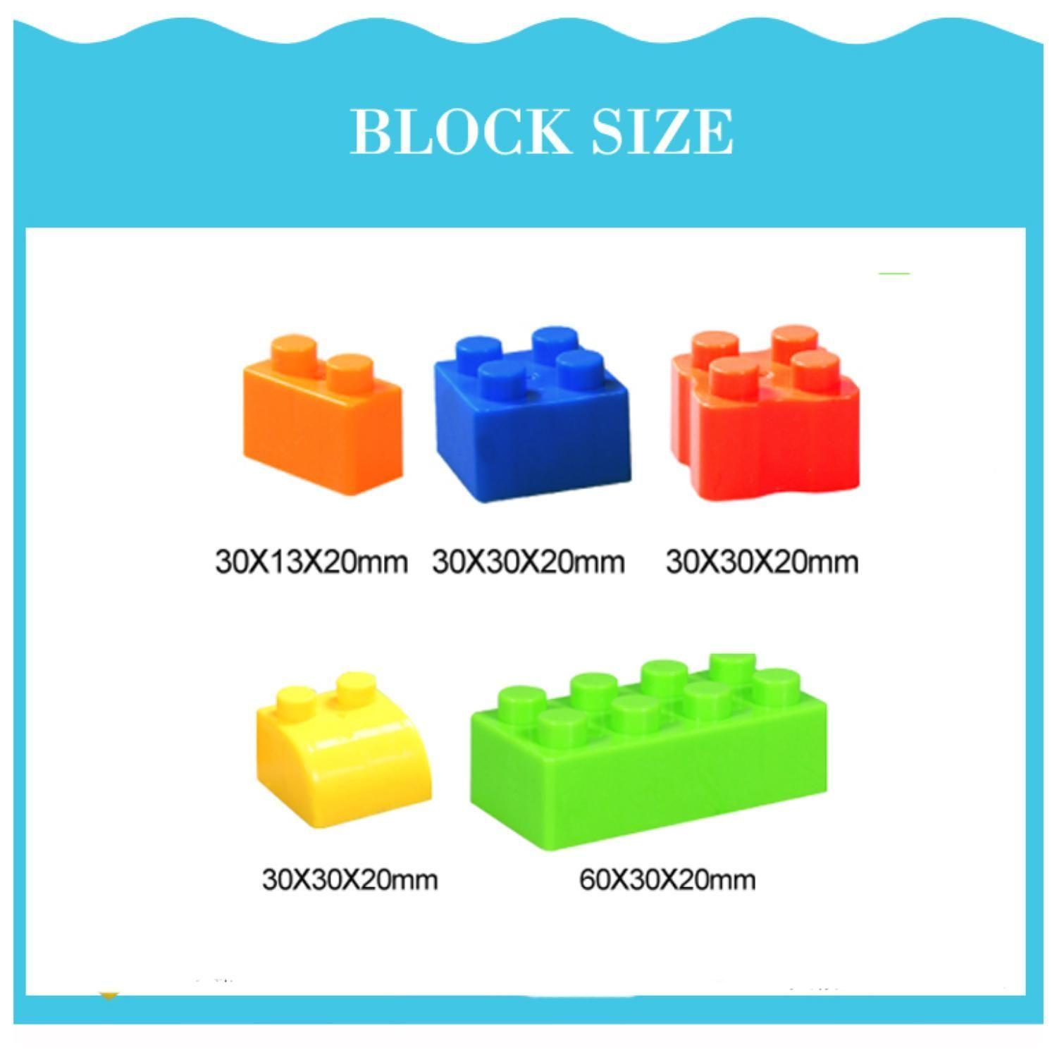 Juguetes Bloques De Construccion En Auto Portatil Infantil-5