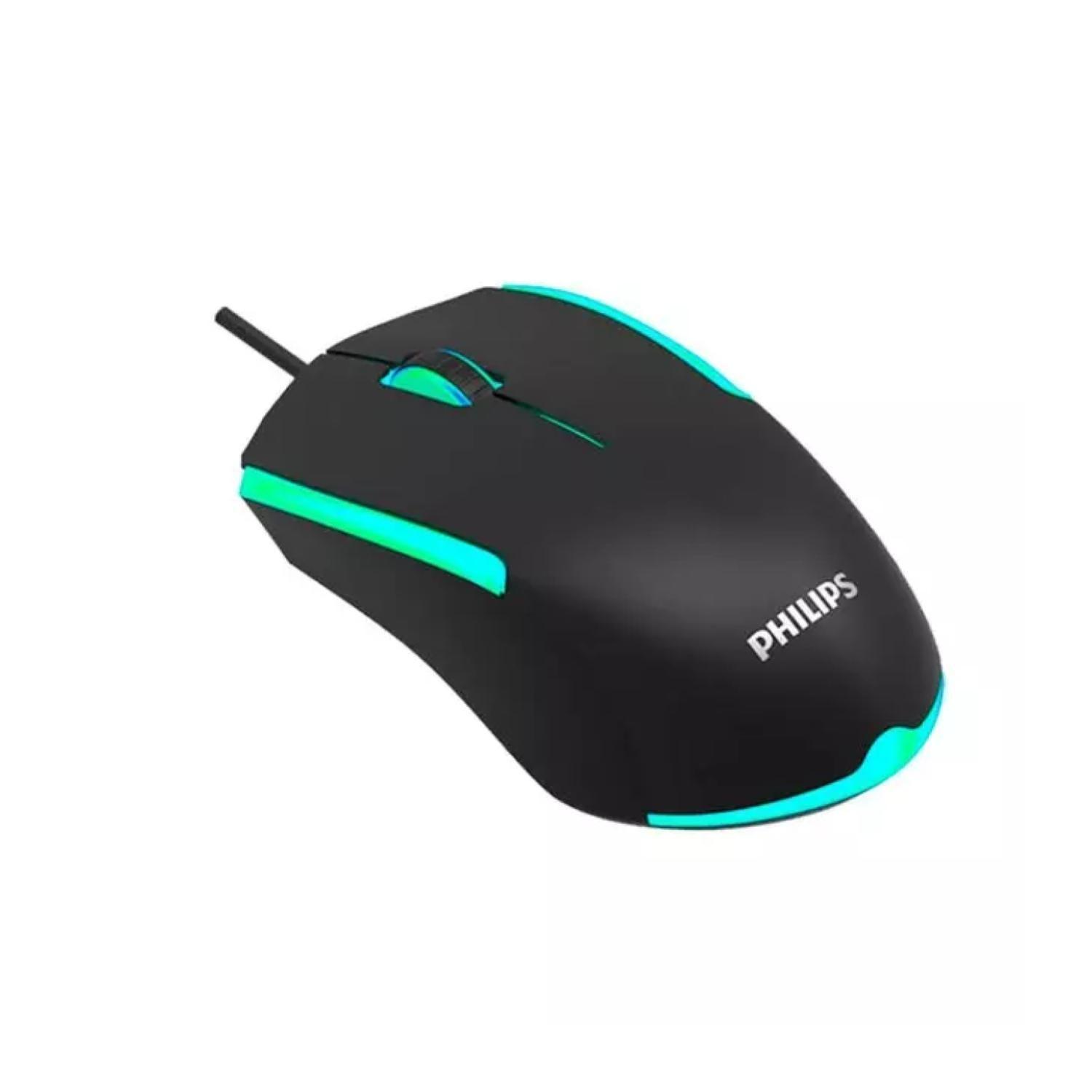 Mouse Gamer USB 3 Botones Negro Momentum G314 Philips-2
