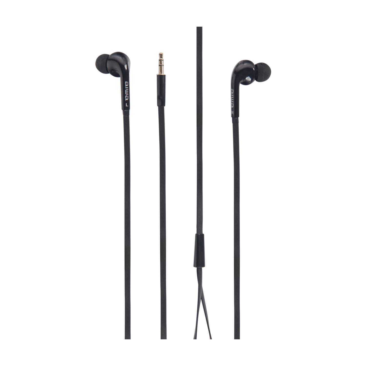Audifonos Alambricos Jack 3.5mm InEar Negro B60-2
