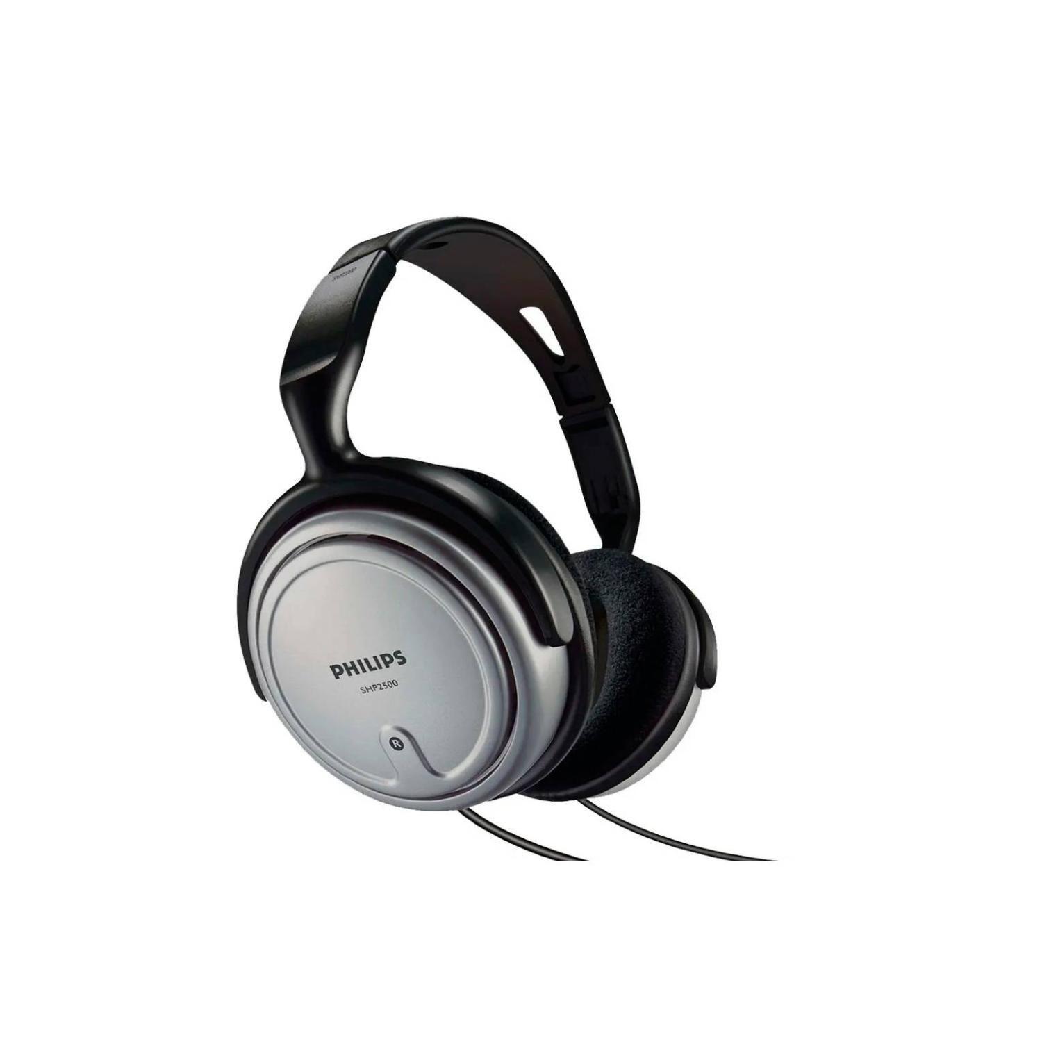 Audifonos Over Ear Jack 3.5mm Gris Shp2500-0