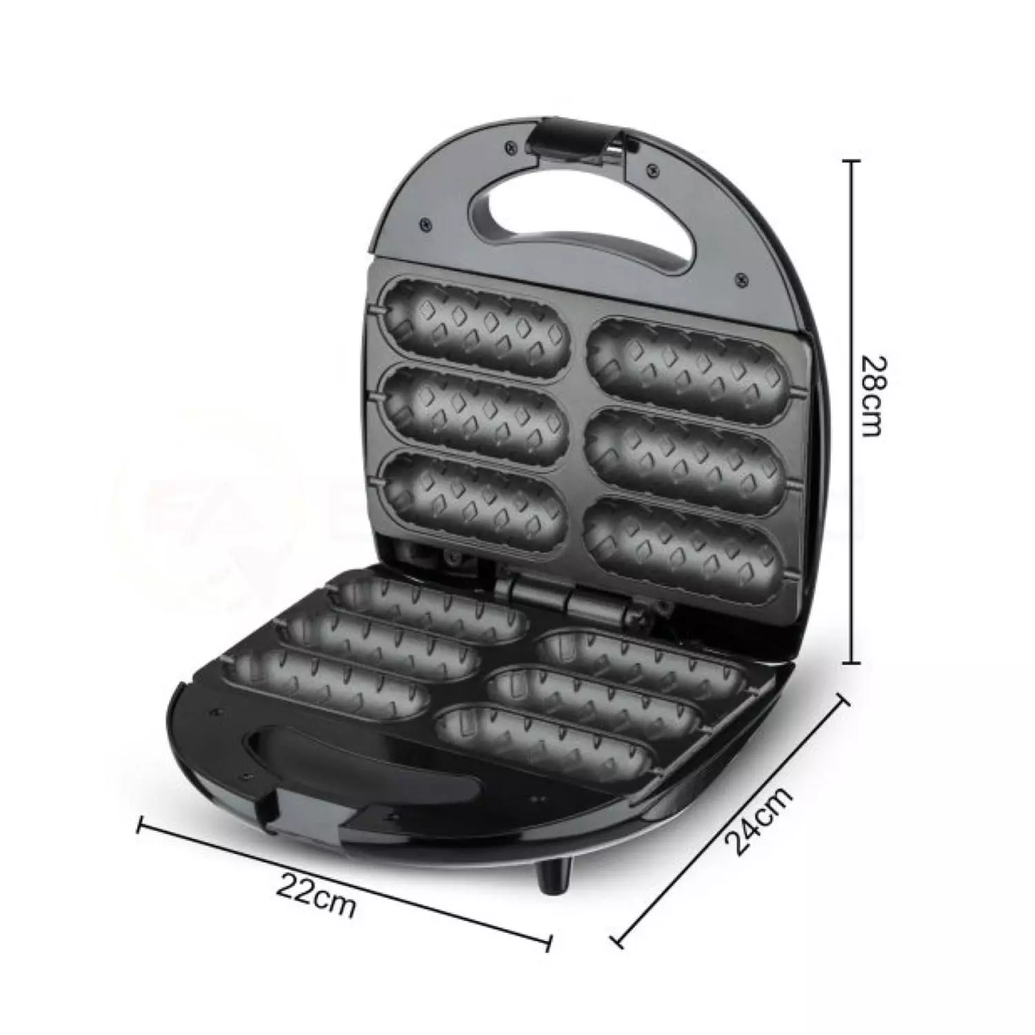 Maquina Para Yoguis O Salchichas 850W Negro R803-3