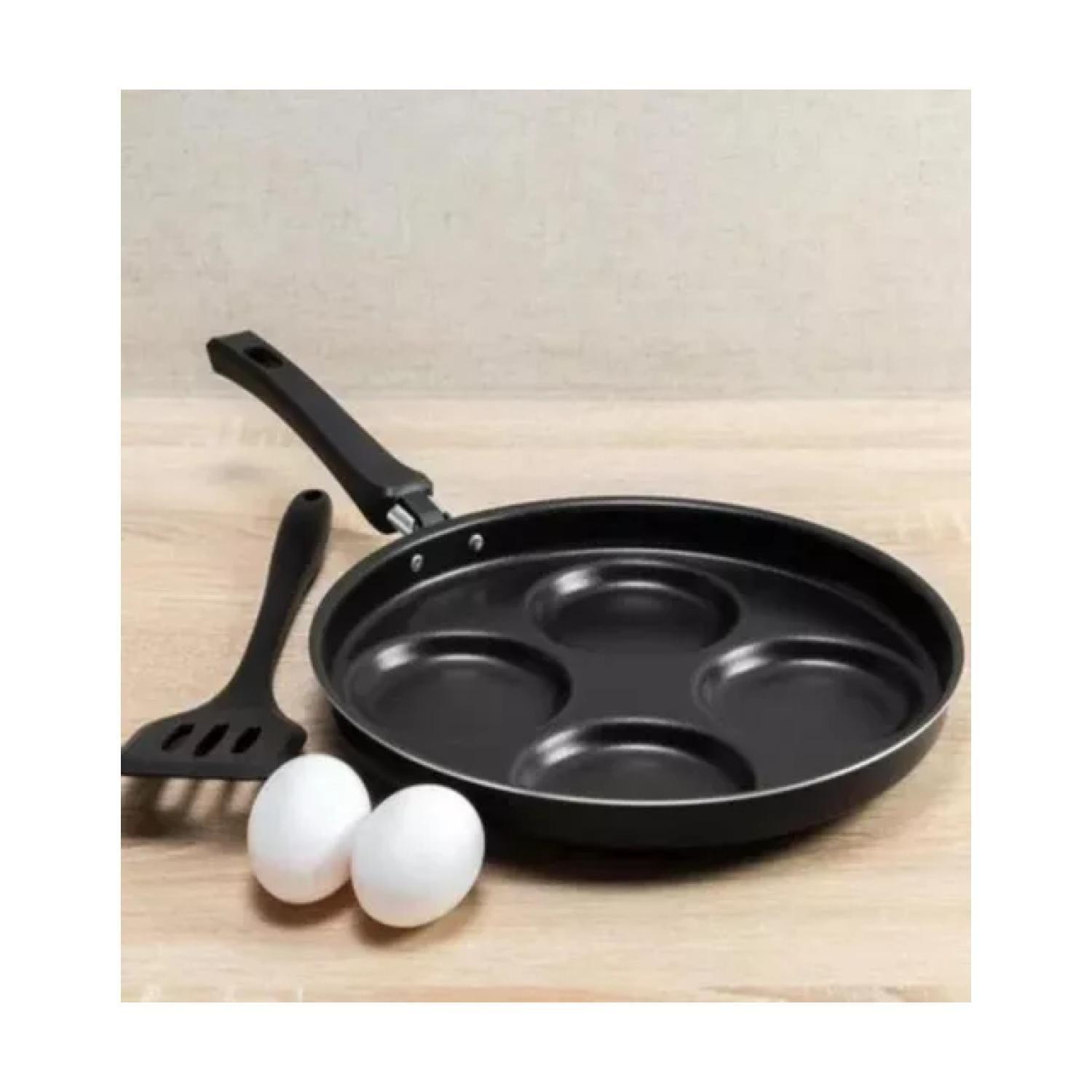 Sarten Antiadherente Multiusos 4 Divisiones Color Negro-2