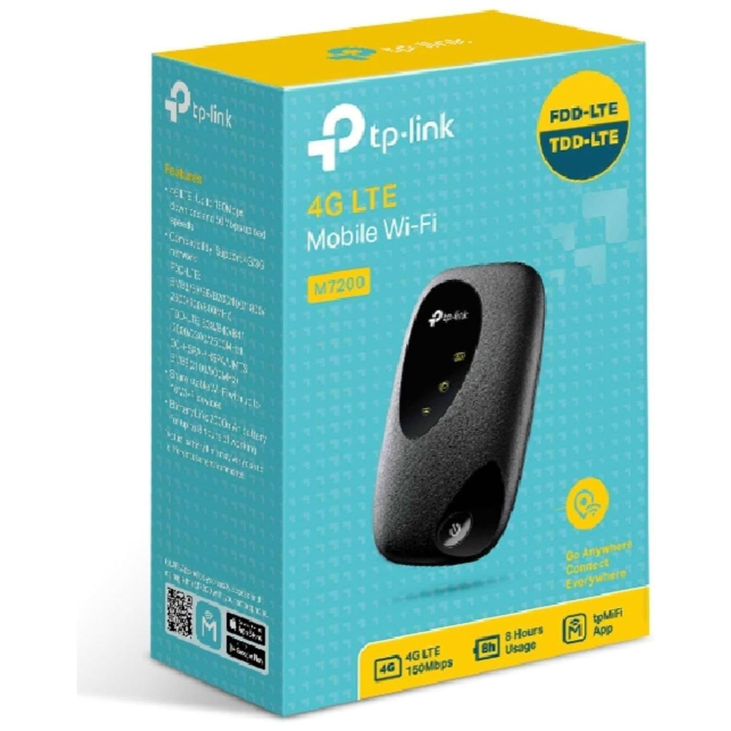 Router WiFi Portatil 4G LTE Negro M7200-4