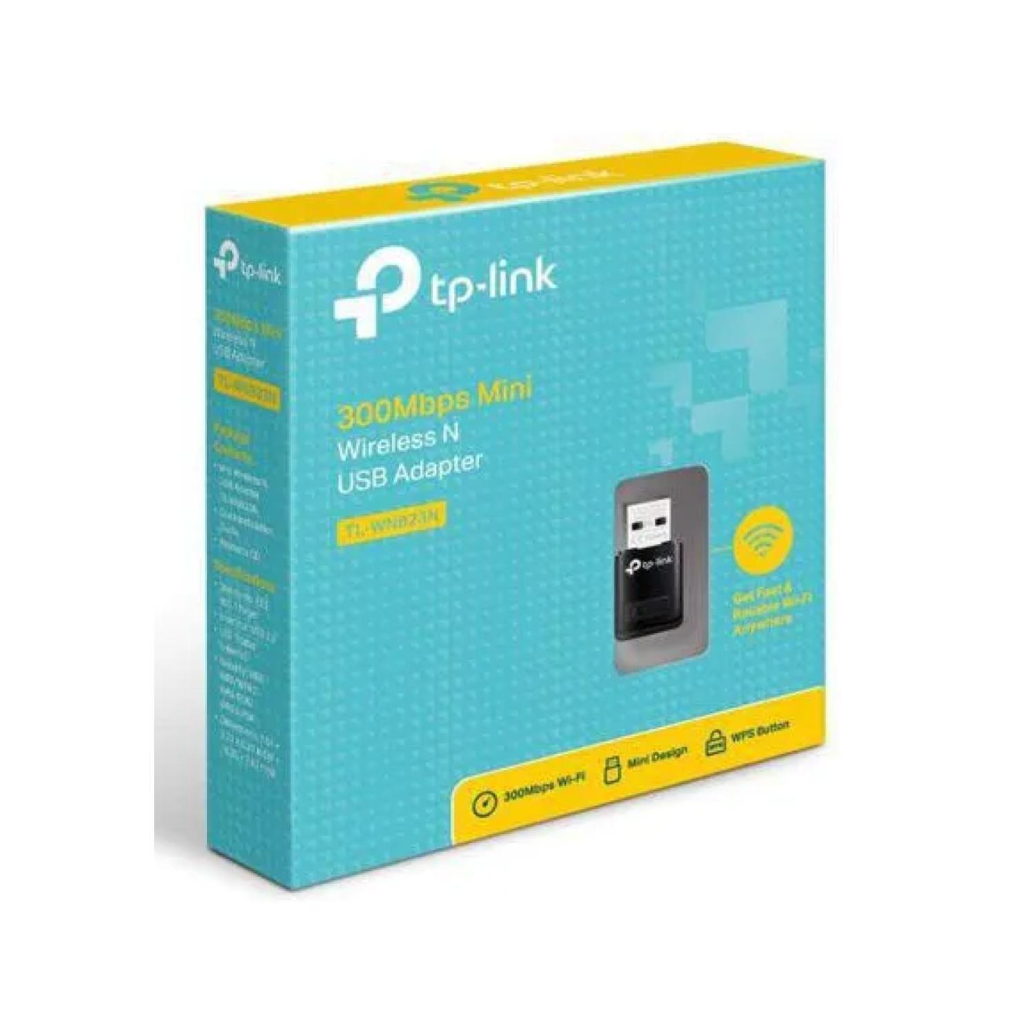 Adaptador WiFi USB 300Mbps Negro Tl-wn823n Tp-link-2
