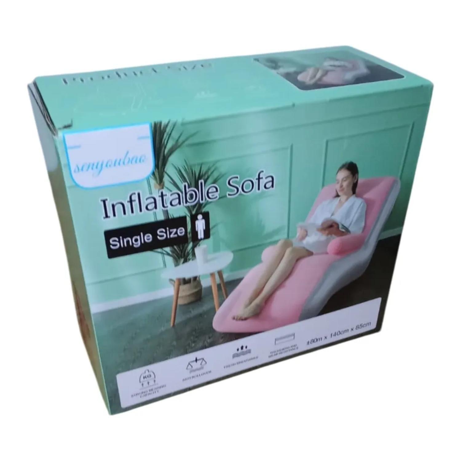 Sofa Cama Inflable Reclinable Interiores O Exteriores-3