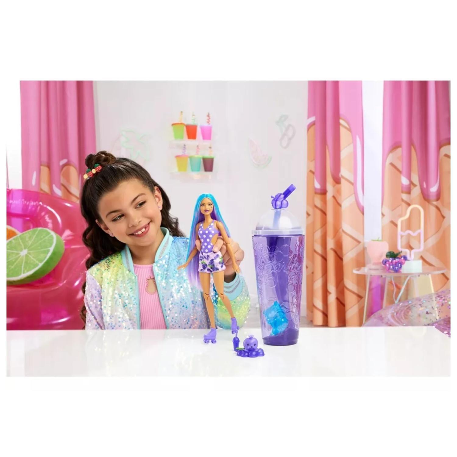 Juguete Figura Barbie Pop Reveal Mascota Accesorios Uva-4
