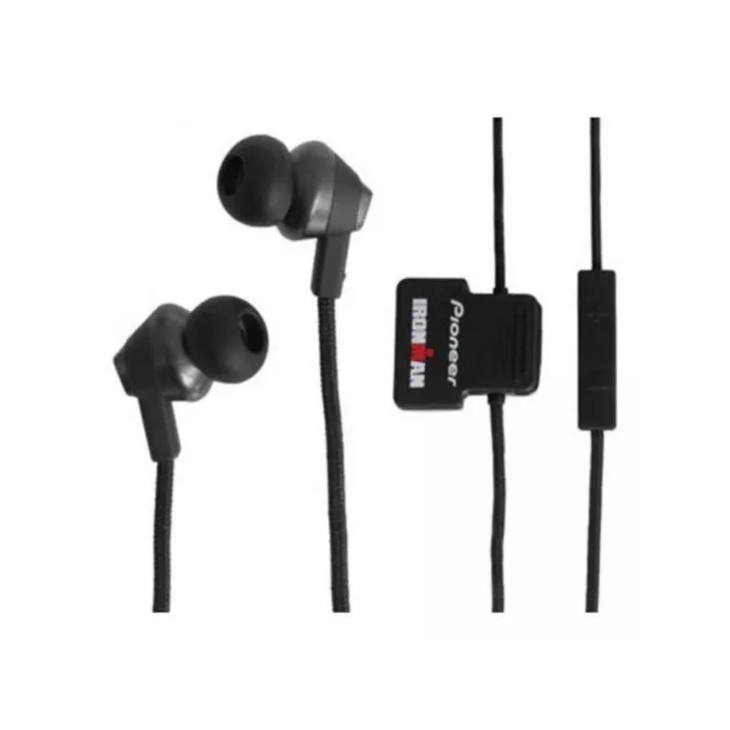 Audifonos Bluetooth InEar Deportivos Negro Ironman Pioneer-2