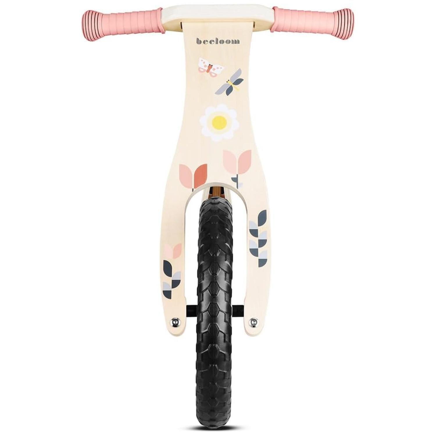 Juguete Bicicleta de Aprendizaje Equilibrio Madera Rosada-2