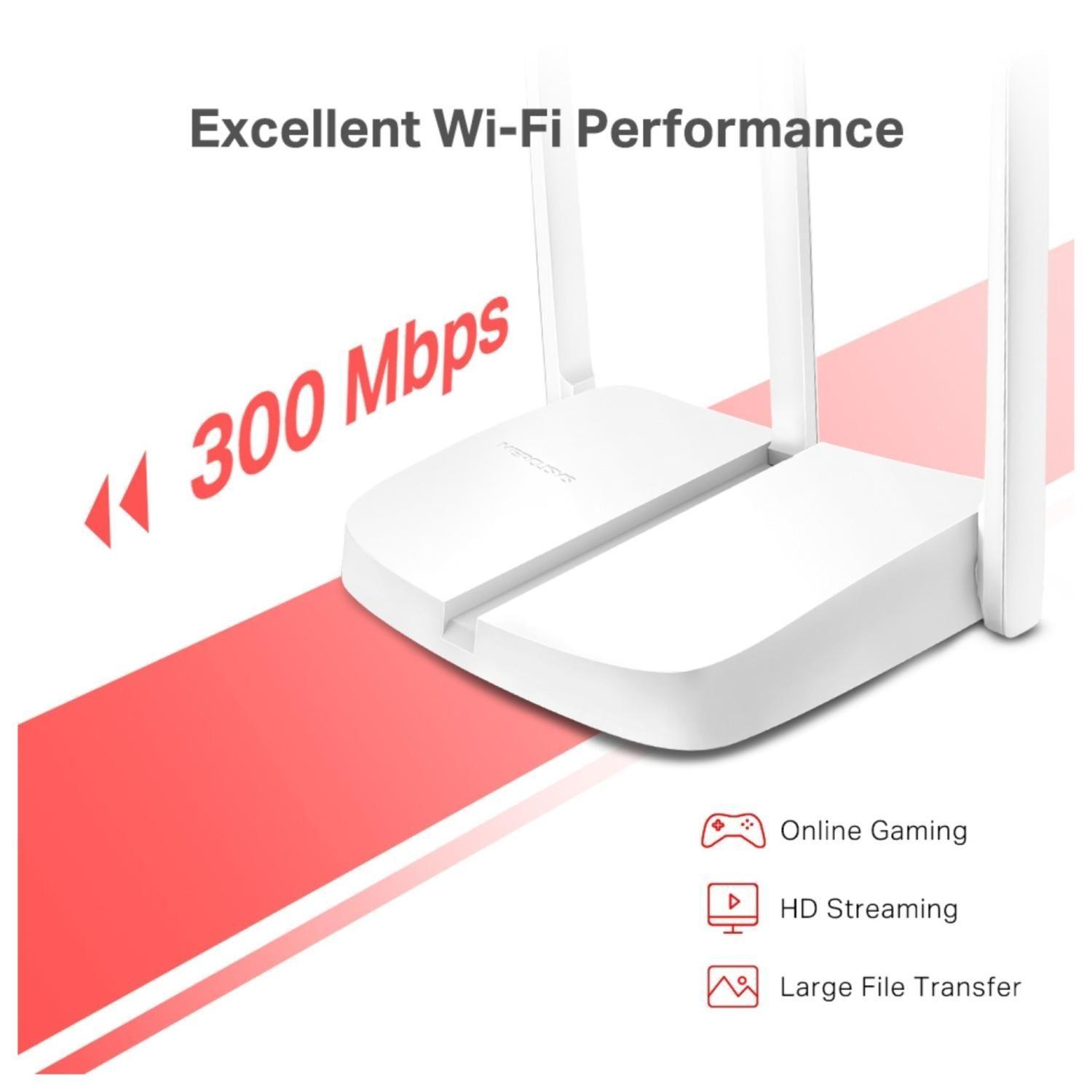 Router WiFi 300mbps Multi-Mode MW306R Blanco-3