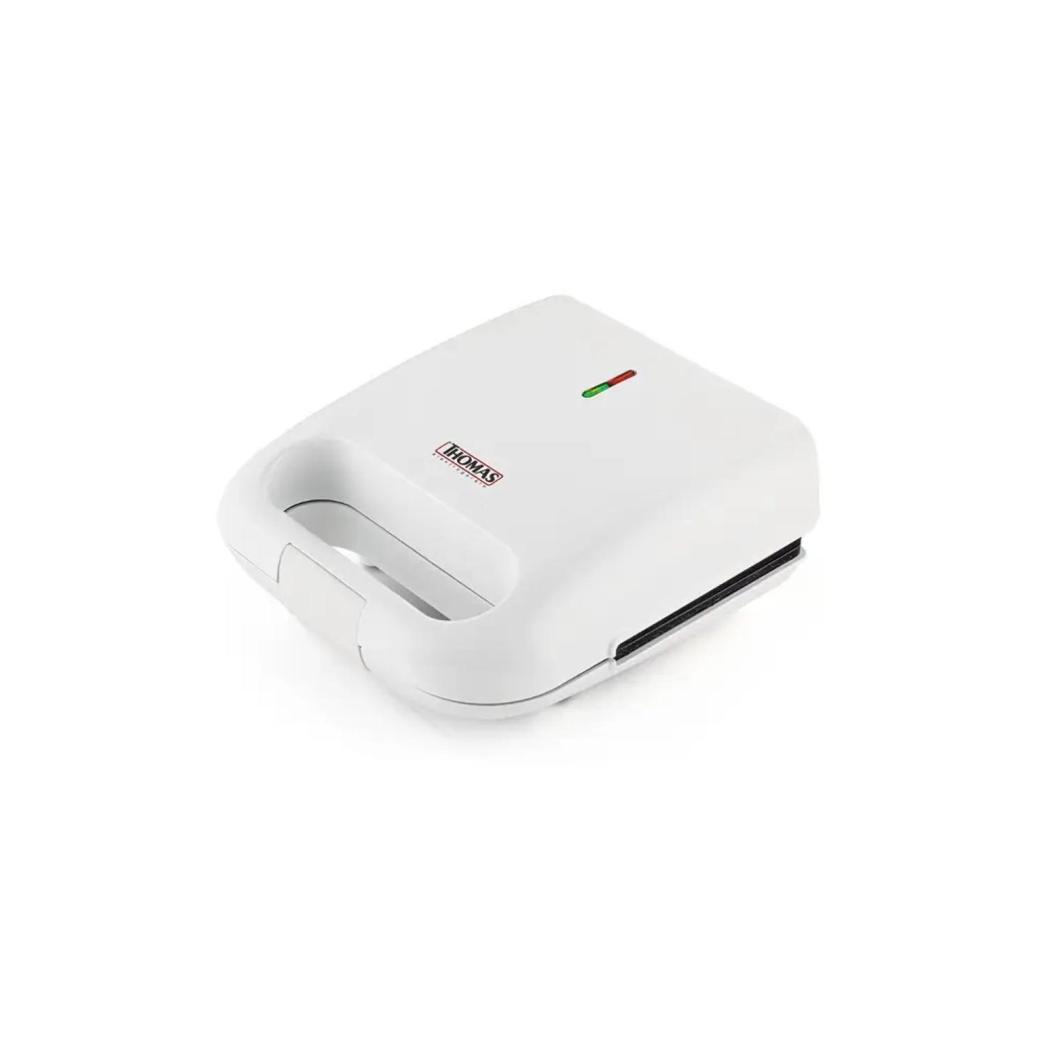 Sandwichera Electrica 2 Panes 750W Blanco TH-952-3