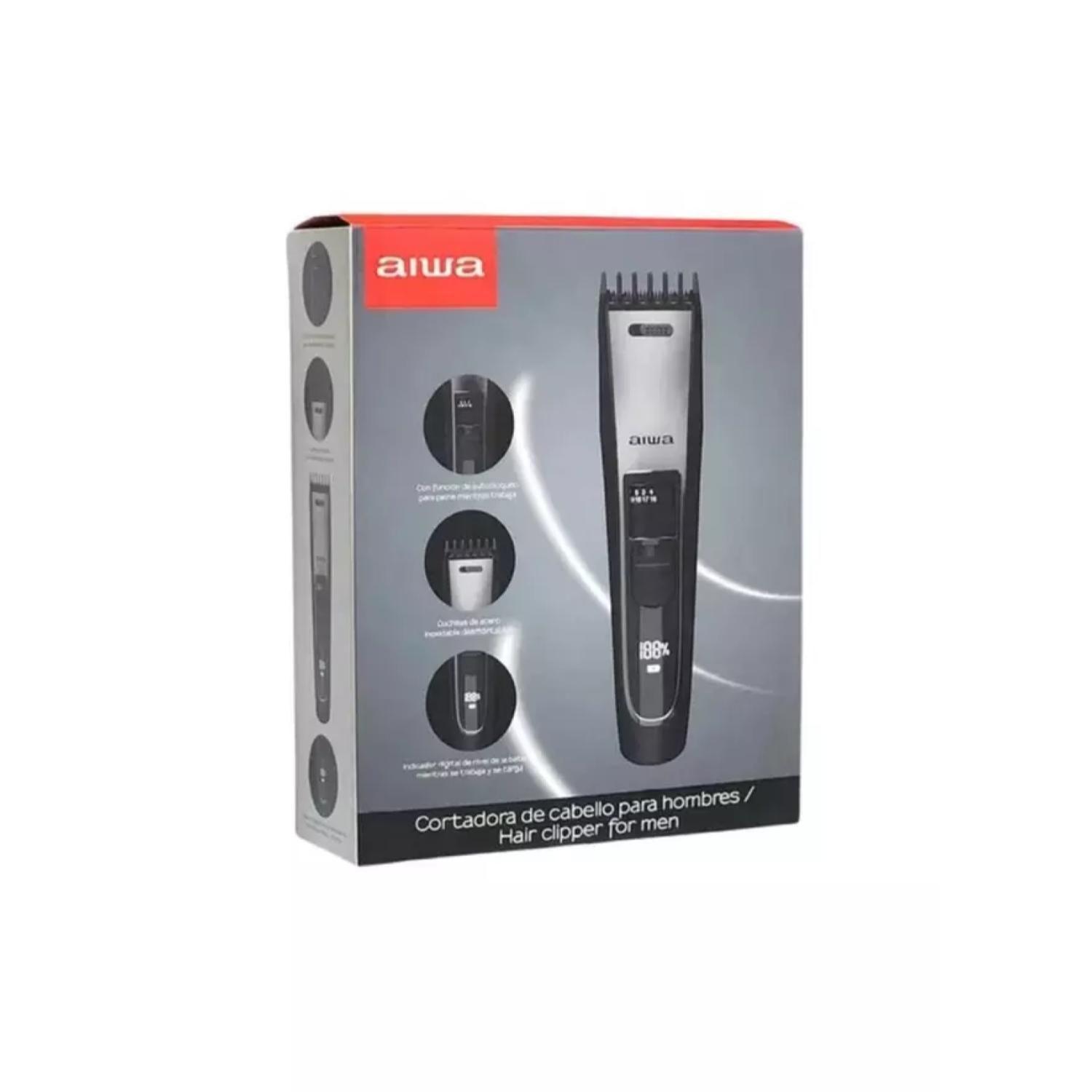 Maquina Cortadora De Pelo Y Barba Recargable Awawhcb906 Aiwa-3