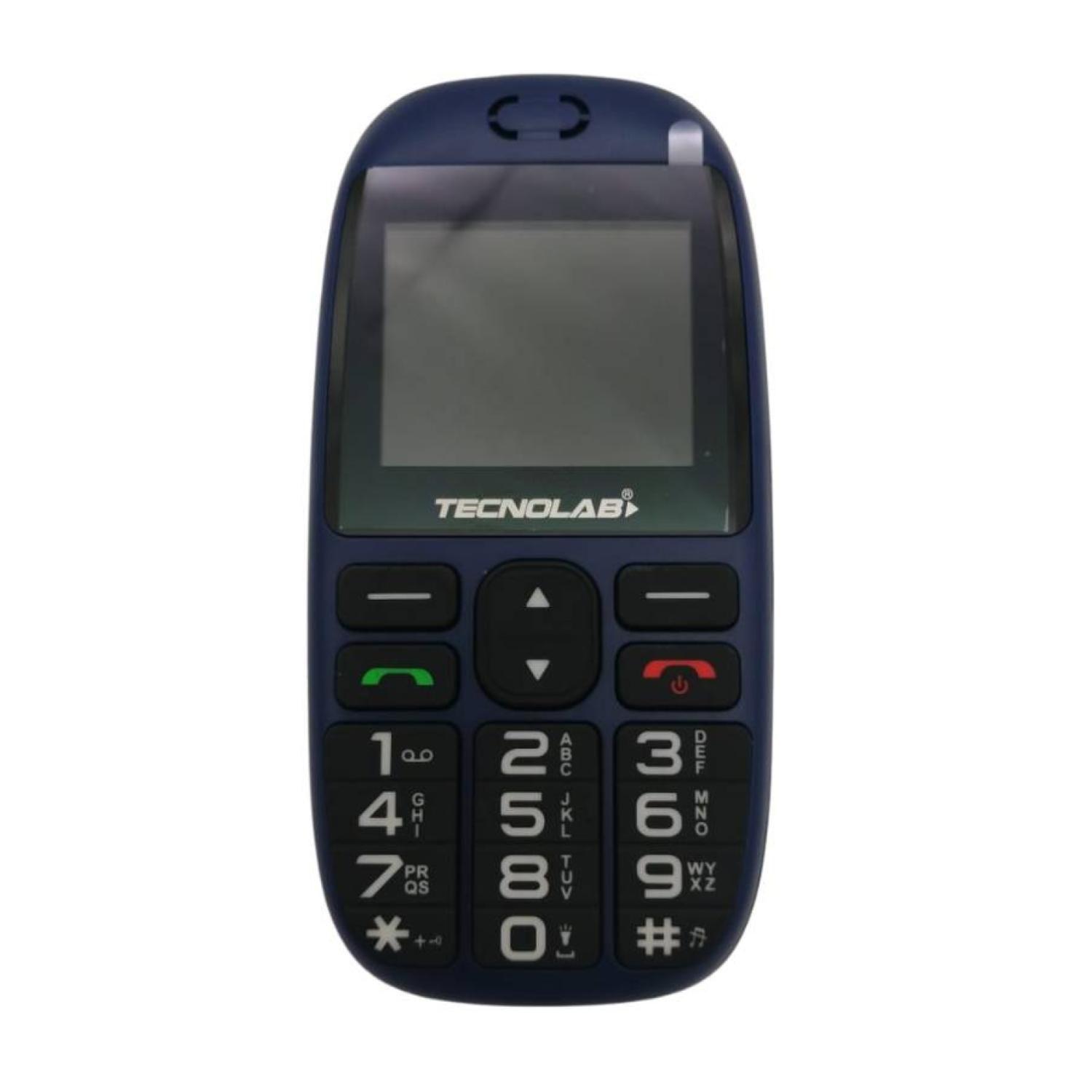 Telefono Senior Adulto Mayor 4G Azul Doble SIM Card-1