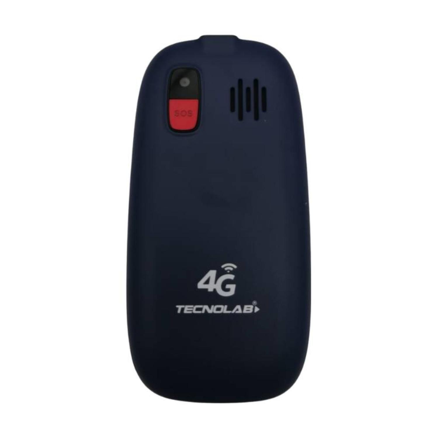 Telefono Senior Adulto Mayor 4G Azul Doble SIM Card-2