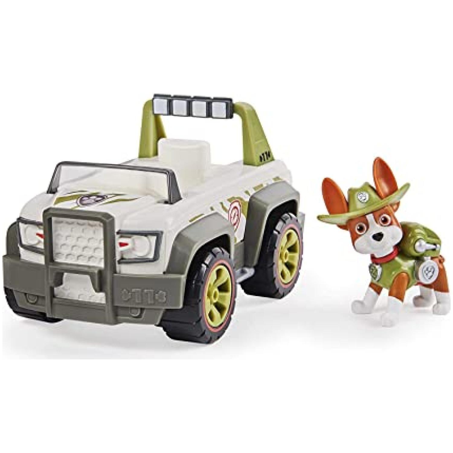 Juguete Tracker Auto Blanco Friccion Paw Patrol-2