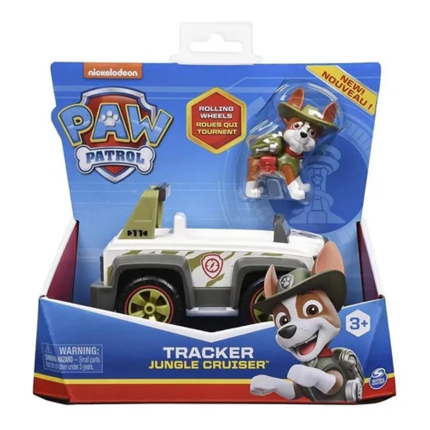 Juguete Tracker Auto Blanco Friccion Paw Patrol-3