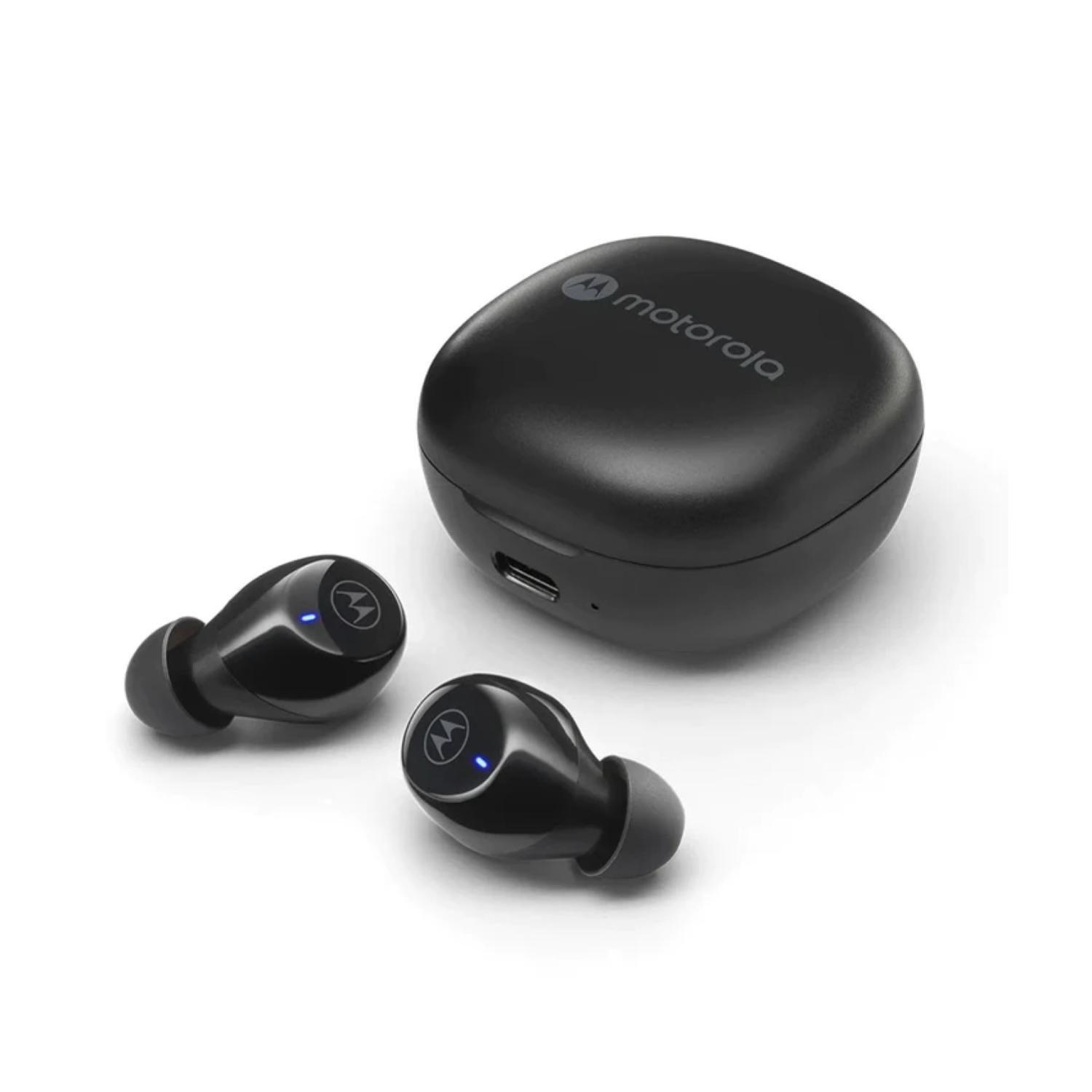 Audifonos Bluetooth TWS Recargables Negro Motobuds 105-2