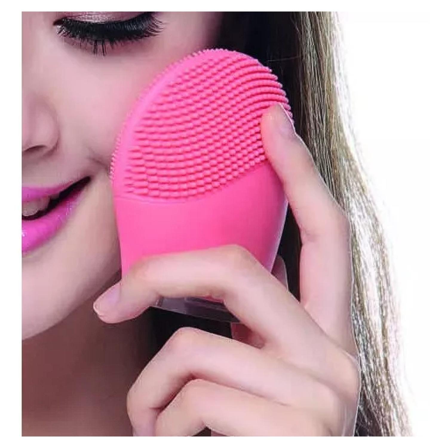Masajeador Y Limpiador Facial Recargable USB Cleaning Moon-2