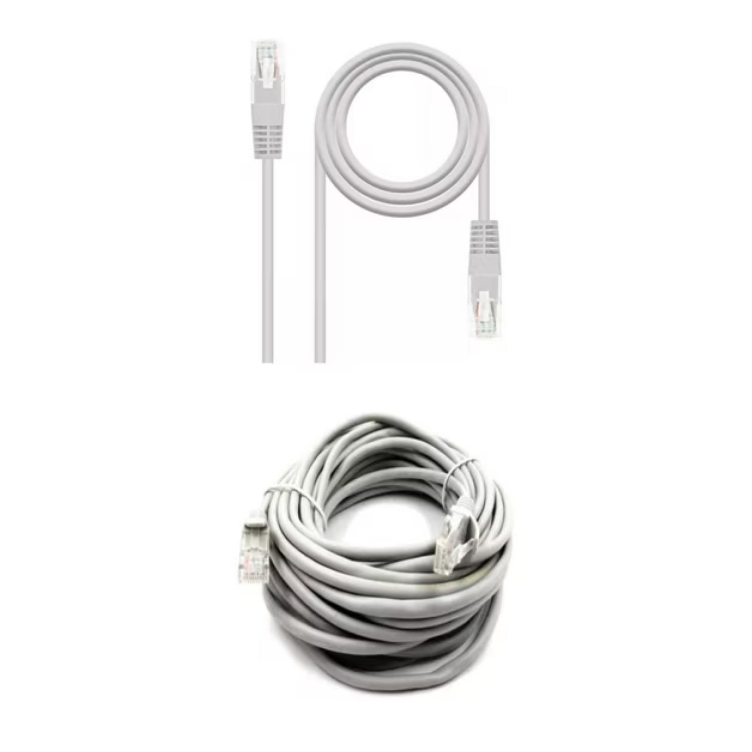 Cable De Red UTP 6E 5Mts Gris-3