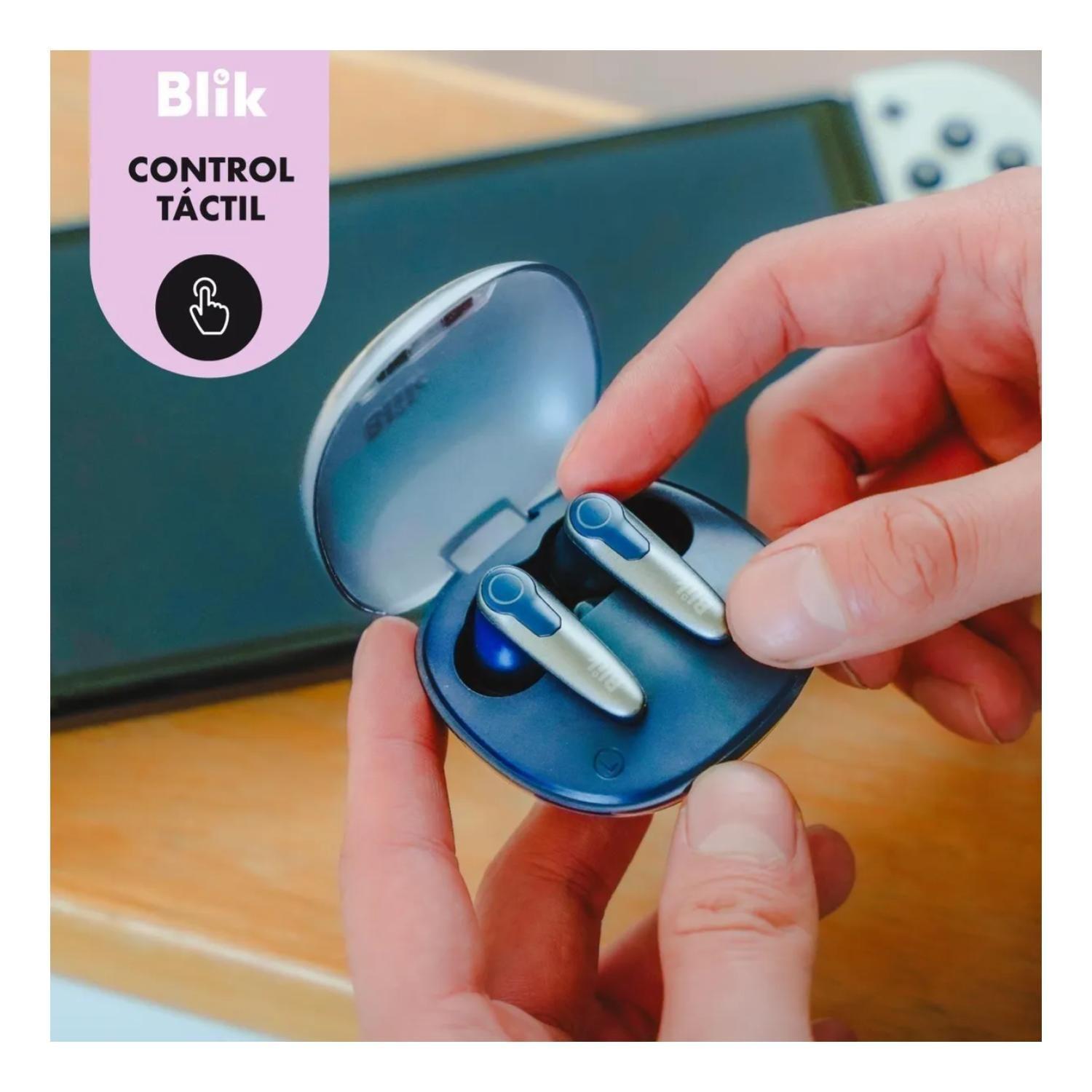 Audifonos Bluetooth InEar TWS Gris Game X Blik-2