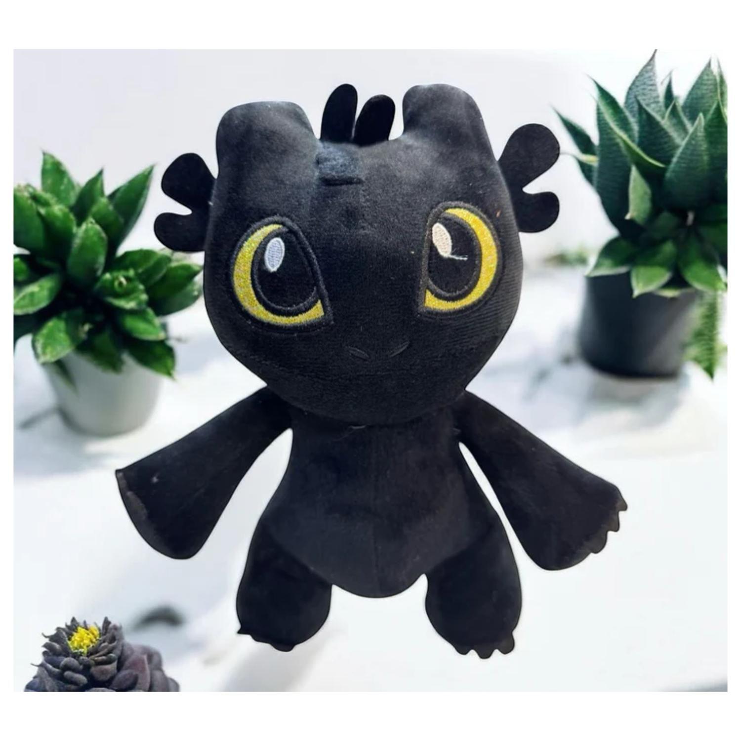 Juguete Peluche Chimuelo Bebe 25cm Negro Infantil-3