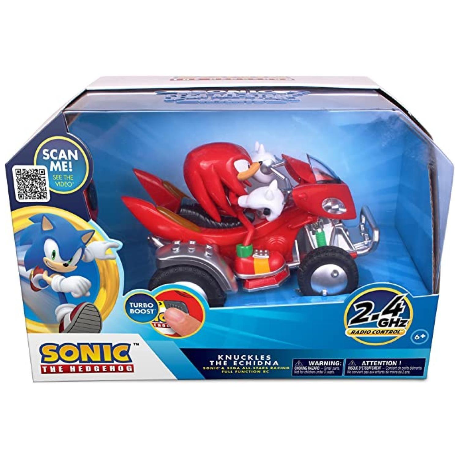Juguete Figura knuckles Sonic The Hedgehog Auto A Control Remoto-4