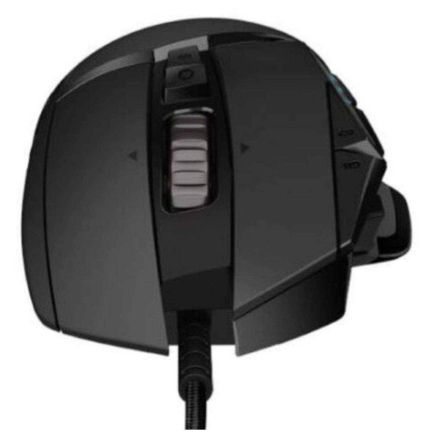 Mouse Gamer Alambrico USB 11 Botones Lightsync RGB Hero G502 -4