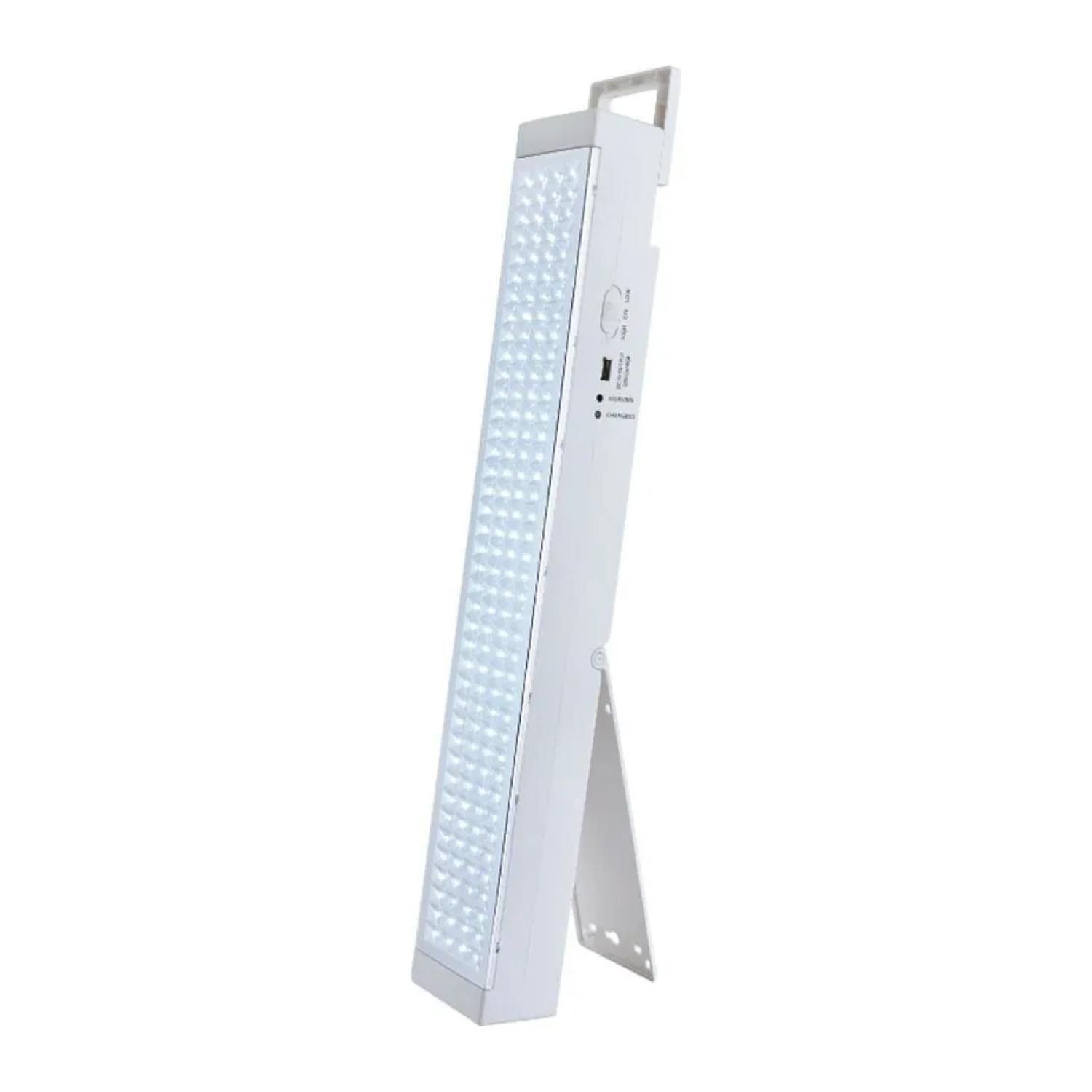 Lampara De Emergencia 160LED 640lm 5W Blanco 7260 Powerlab-1