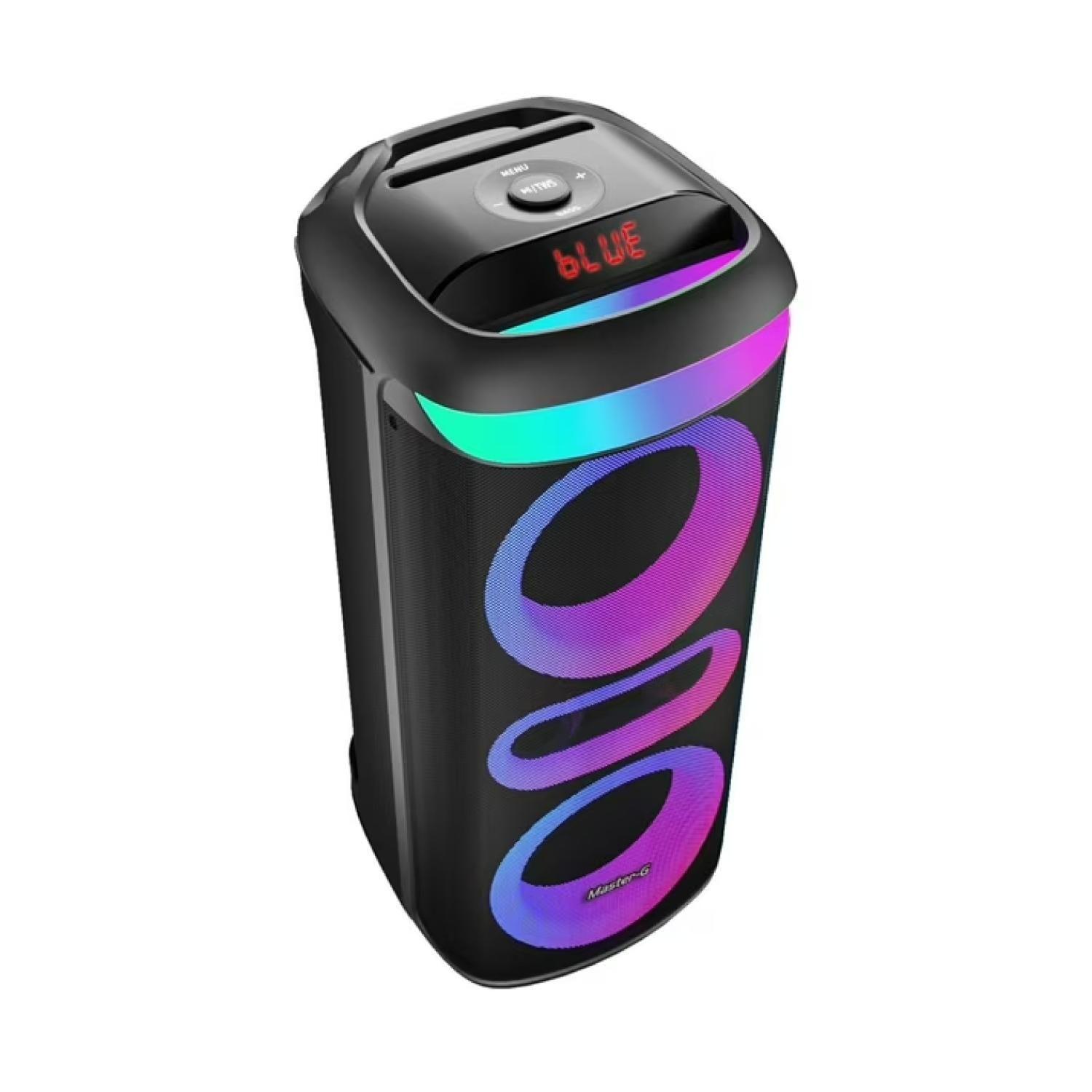 Parlante Bluetooth Portatil 60W Karaoke LED Zeus Master-G-2