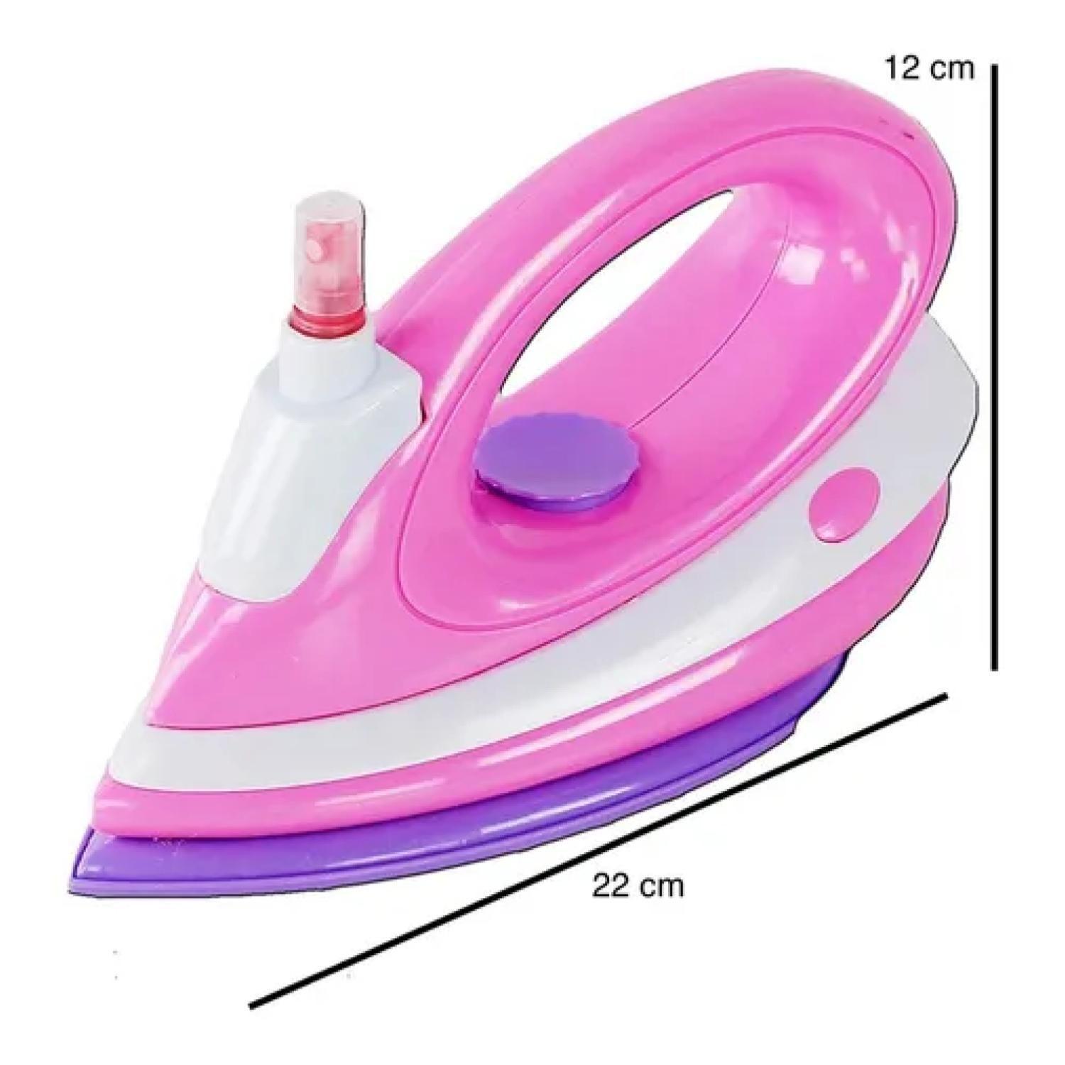 Juguete Plancha A Vapor Luces Y Sonidos 12x22cm Infantil-2