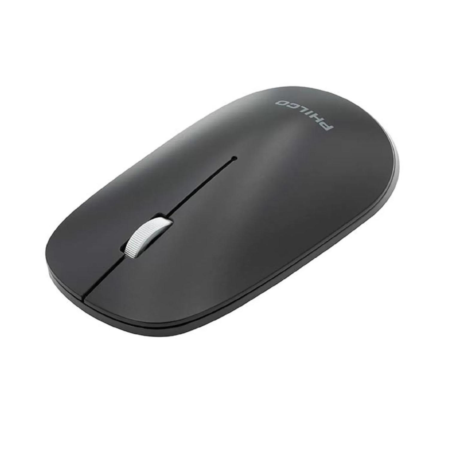 Mouse Inalambrico USB 3 Botones 1600 DPI Negro -1