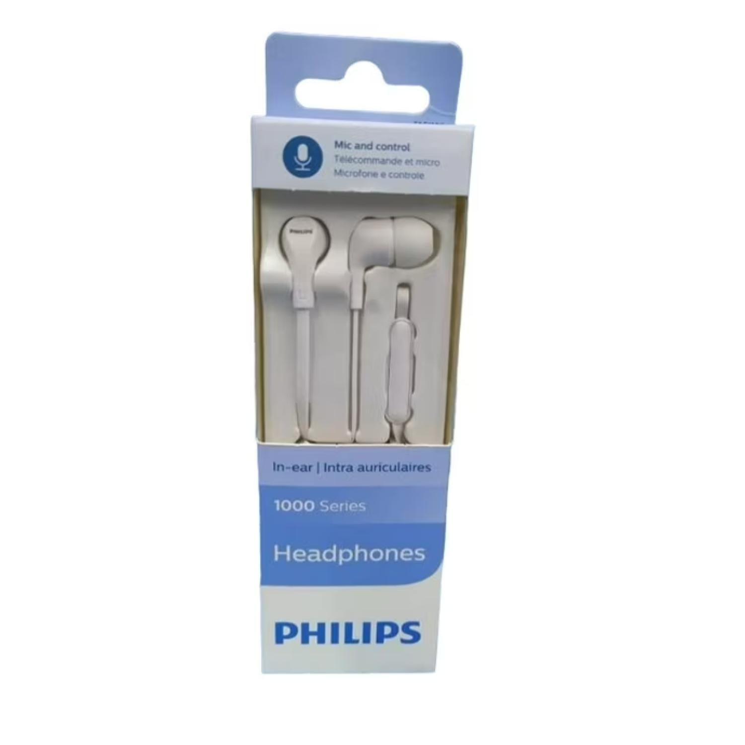 Audifono Manos Libres Jack 3.5 Blanco InEar TAE1105 -2