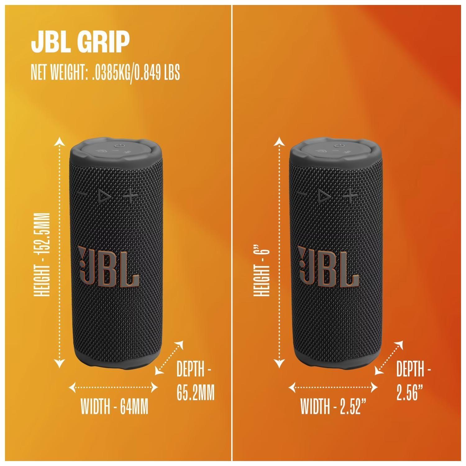 Parlante Bluetooth 16W IP68 TWS Mimetizado Grip JBL-2