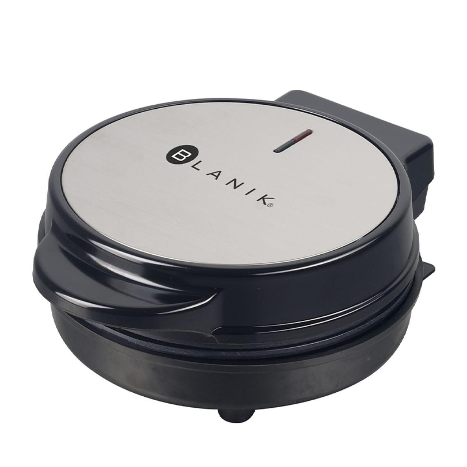 Maquina Mini Waffle Individual 600W Negro BMW079-2