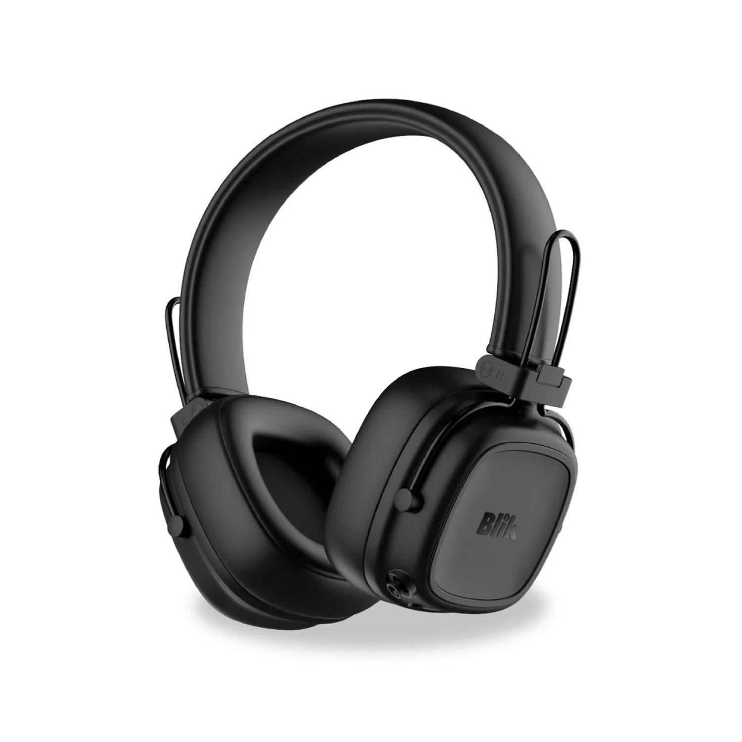 Audifonos Bluetooth OverEar Acolchados Negro Feel250 Blik-0